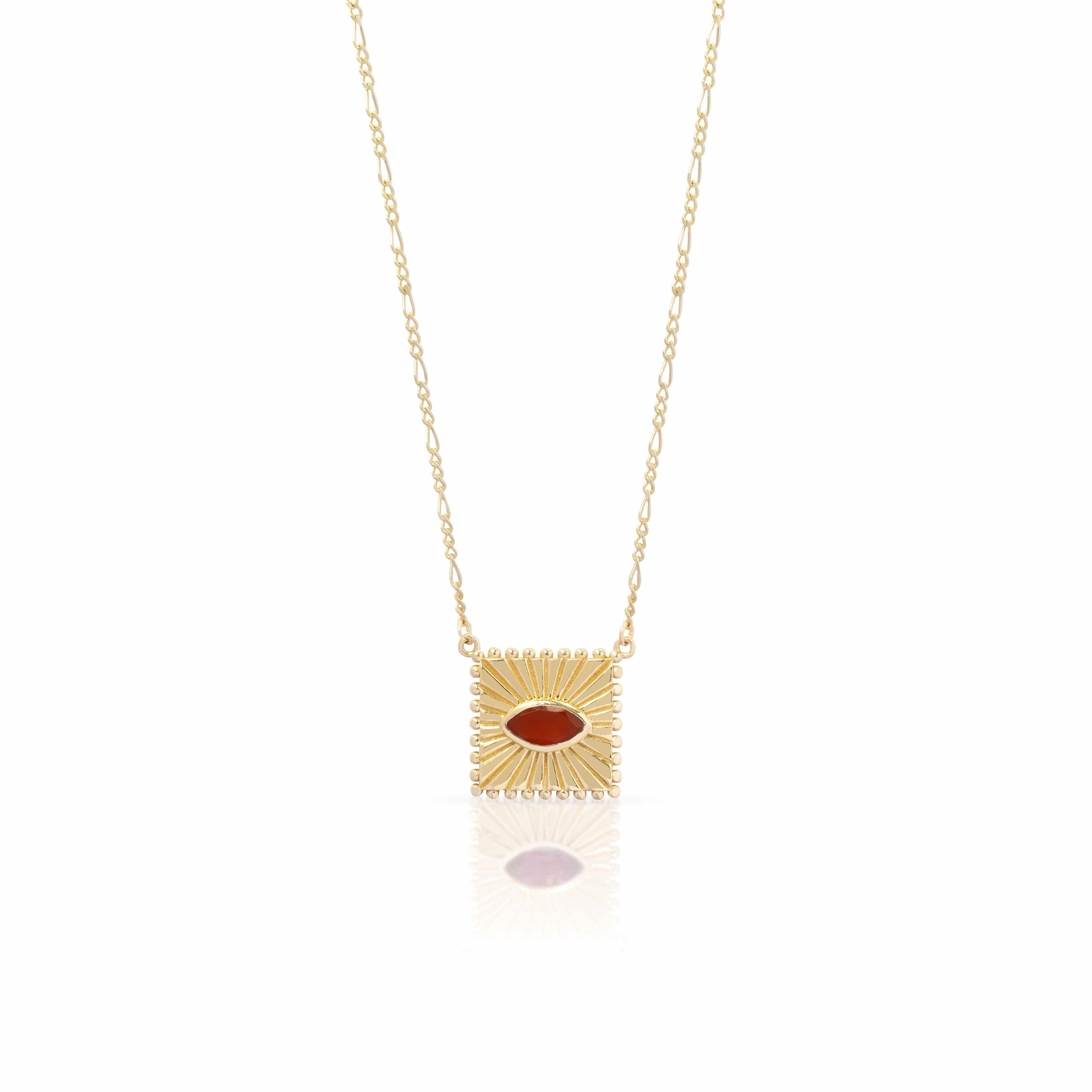 Nilda precious stone pendant | MEZI