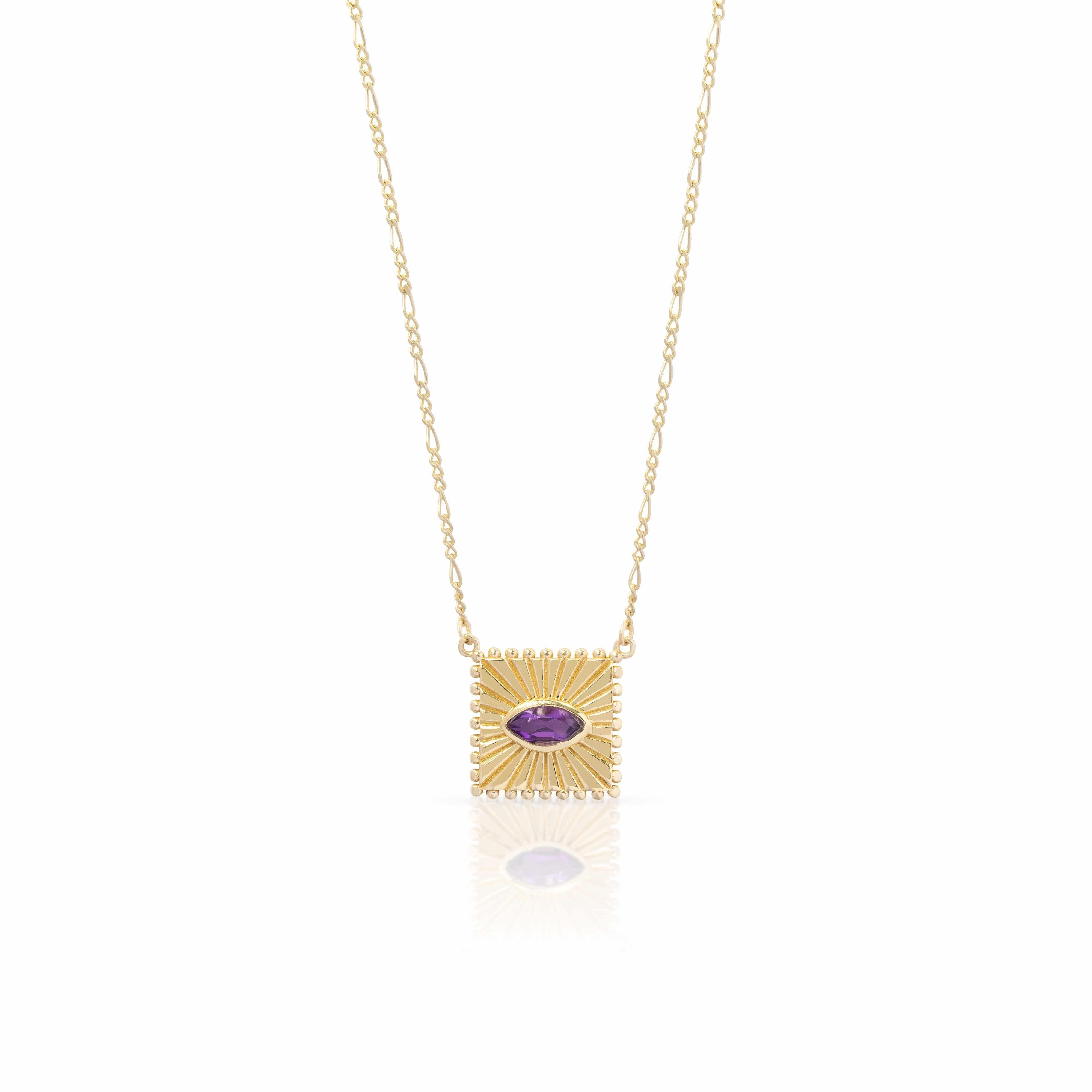 Nilda precious stone pendant | MEZI