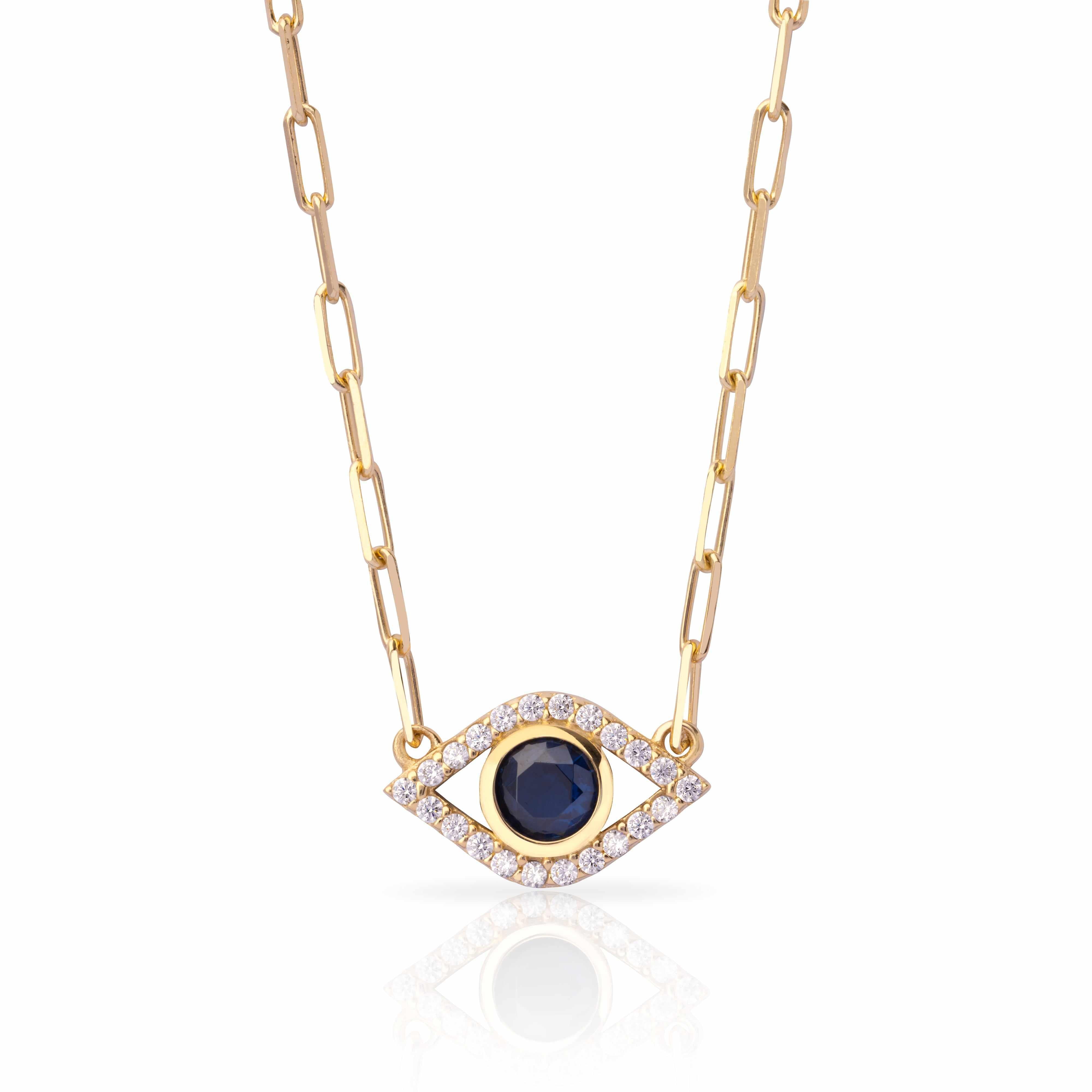 Tatia Evil Eye Necklace