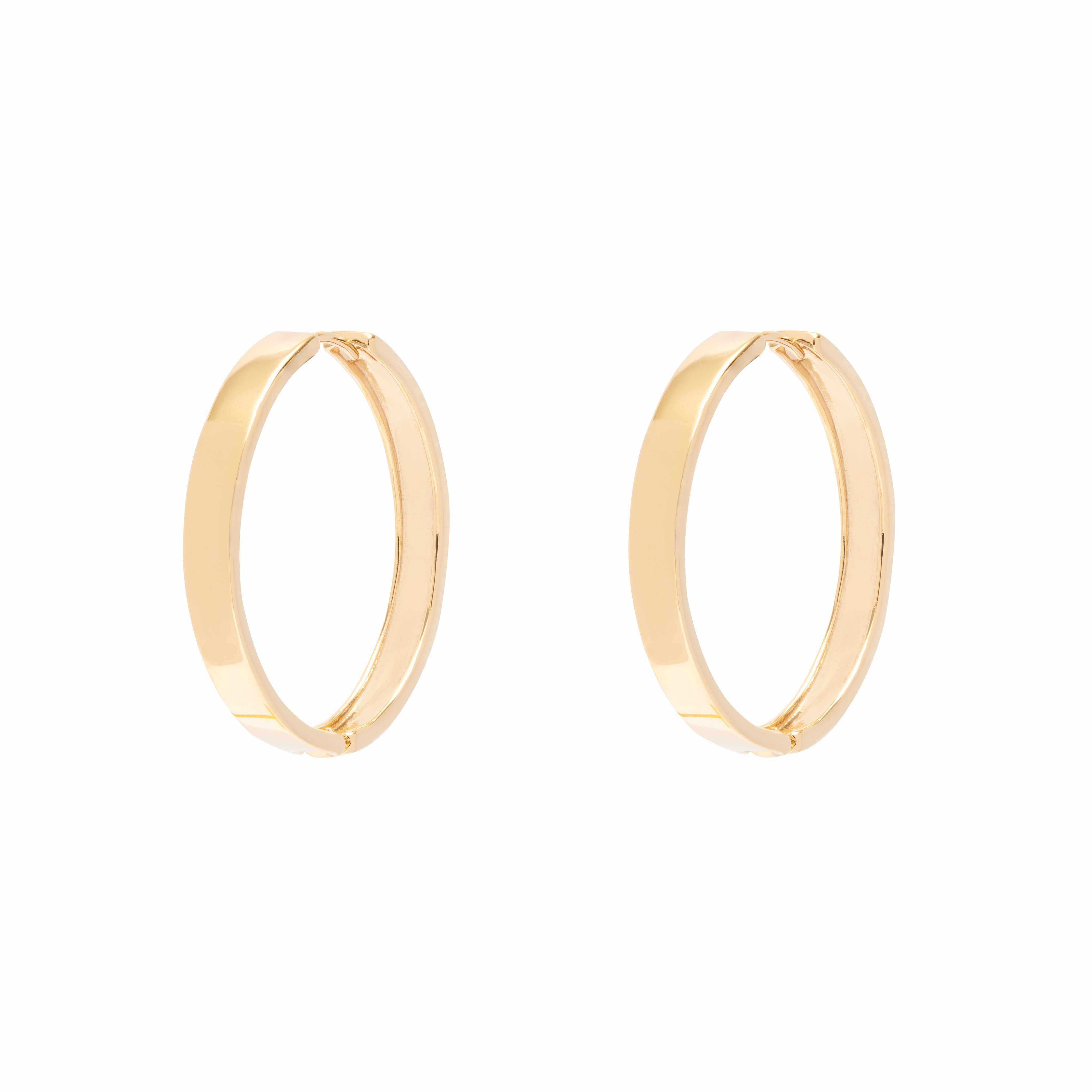 Plana hoop earrings
