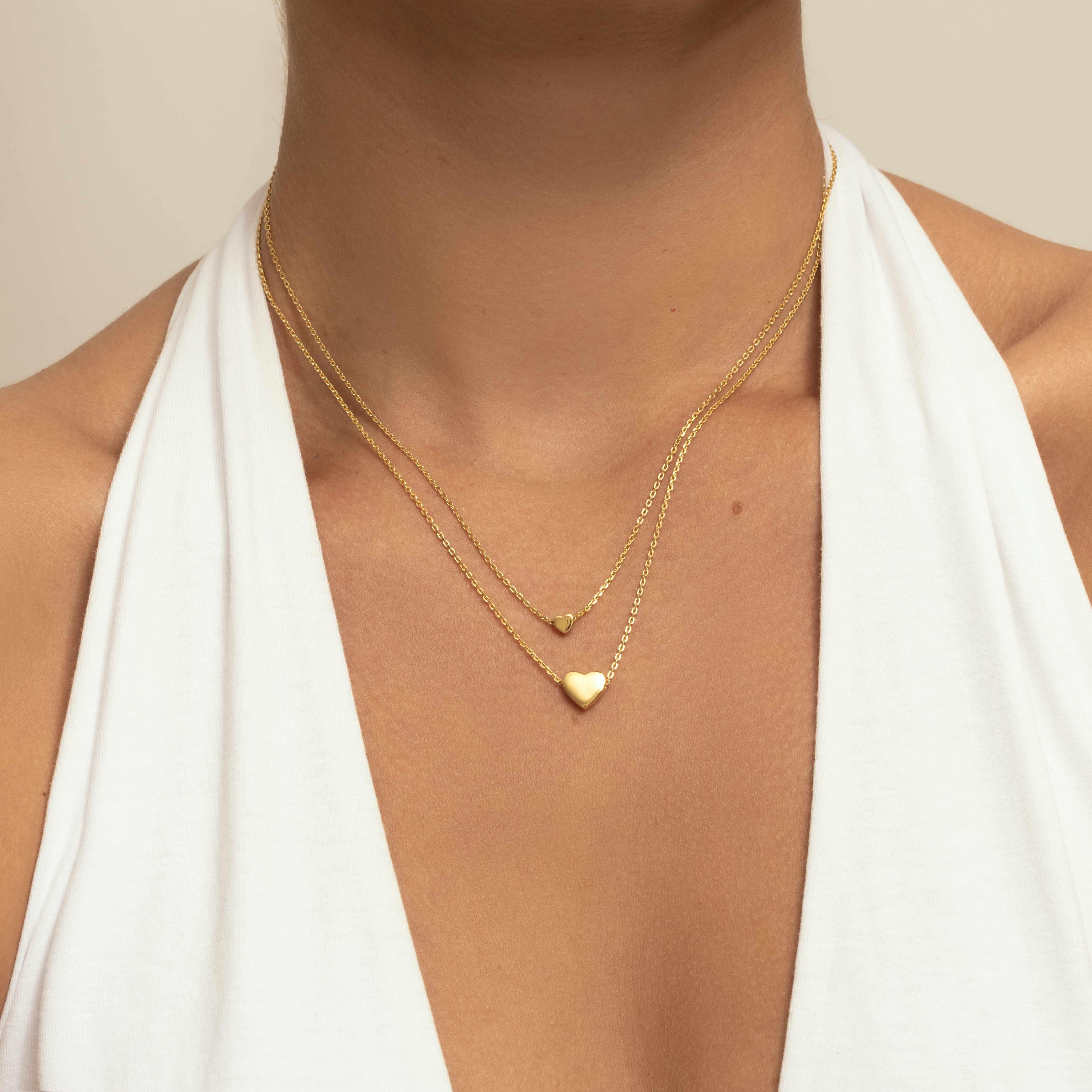 Aiko small heart pendant