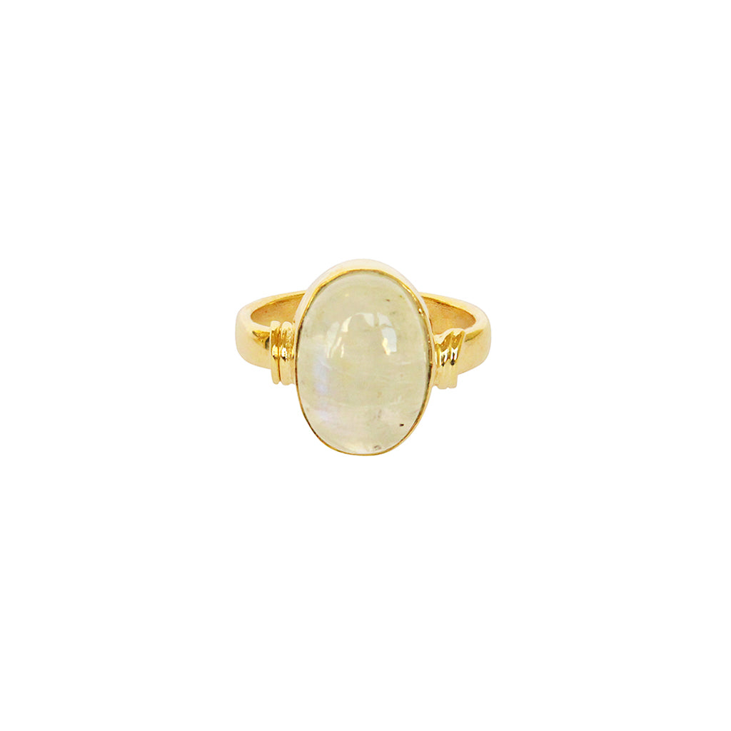 Helma semi-precious stone ring