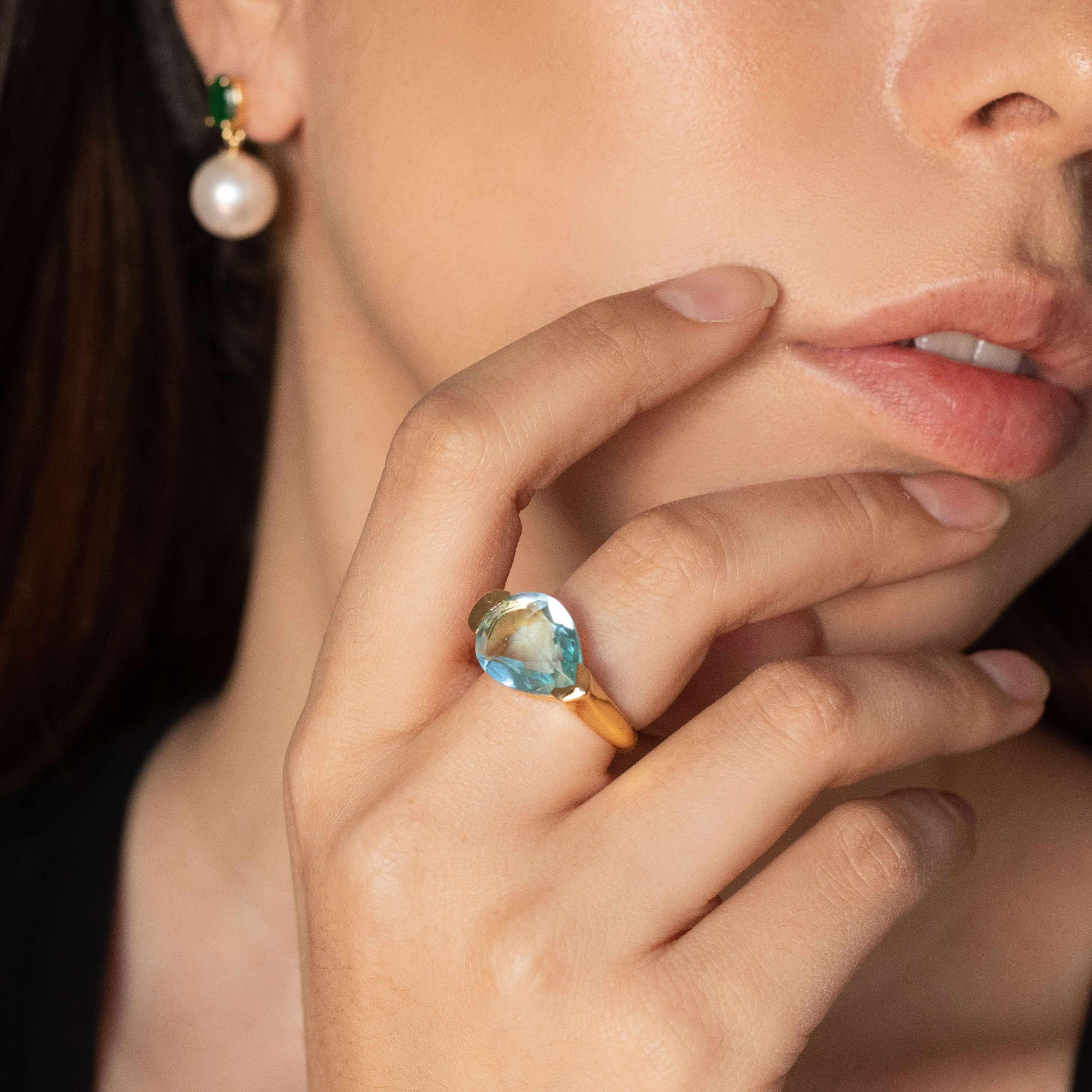 Jonella semi-precious stone rings
