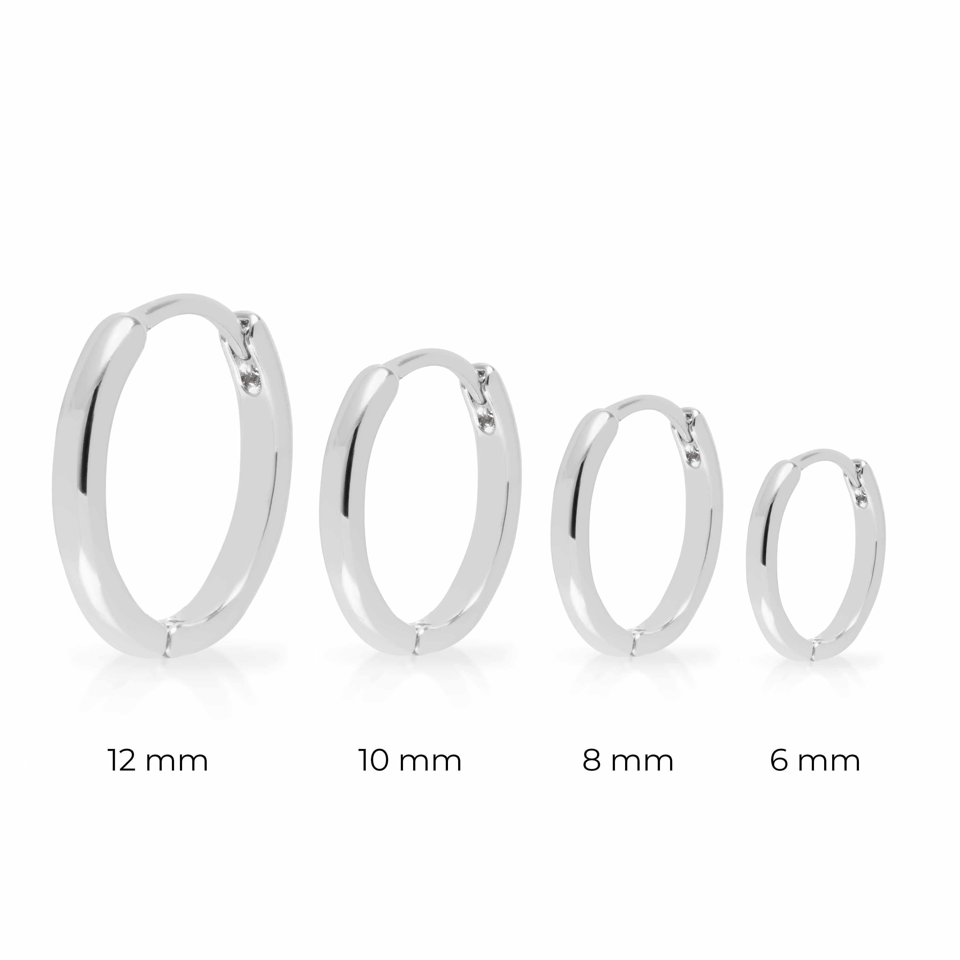 Kiya Huggie Earrings Stack