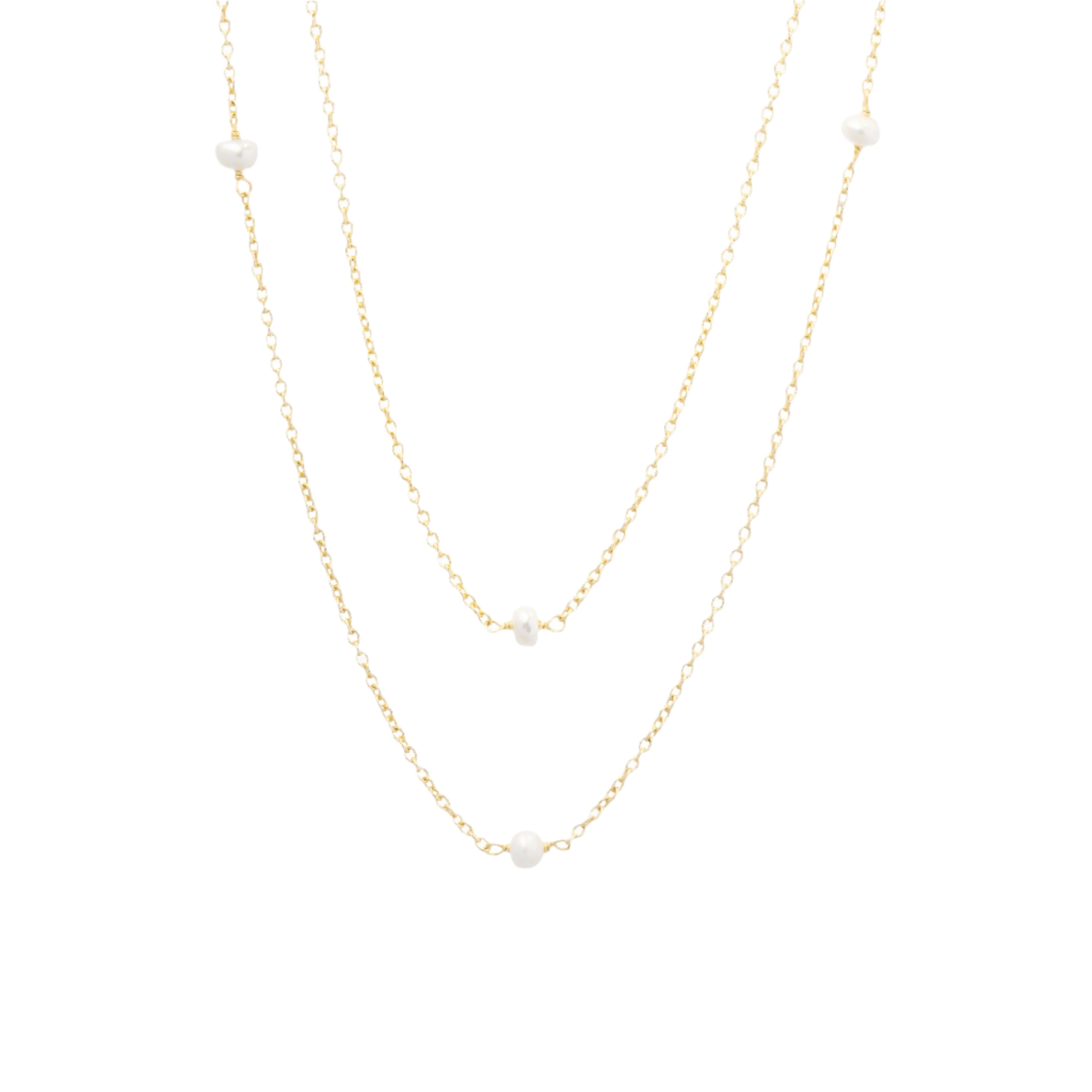 Lidia freshwater pearl necklace | MEZI
