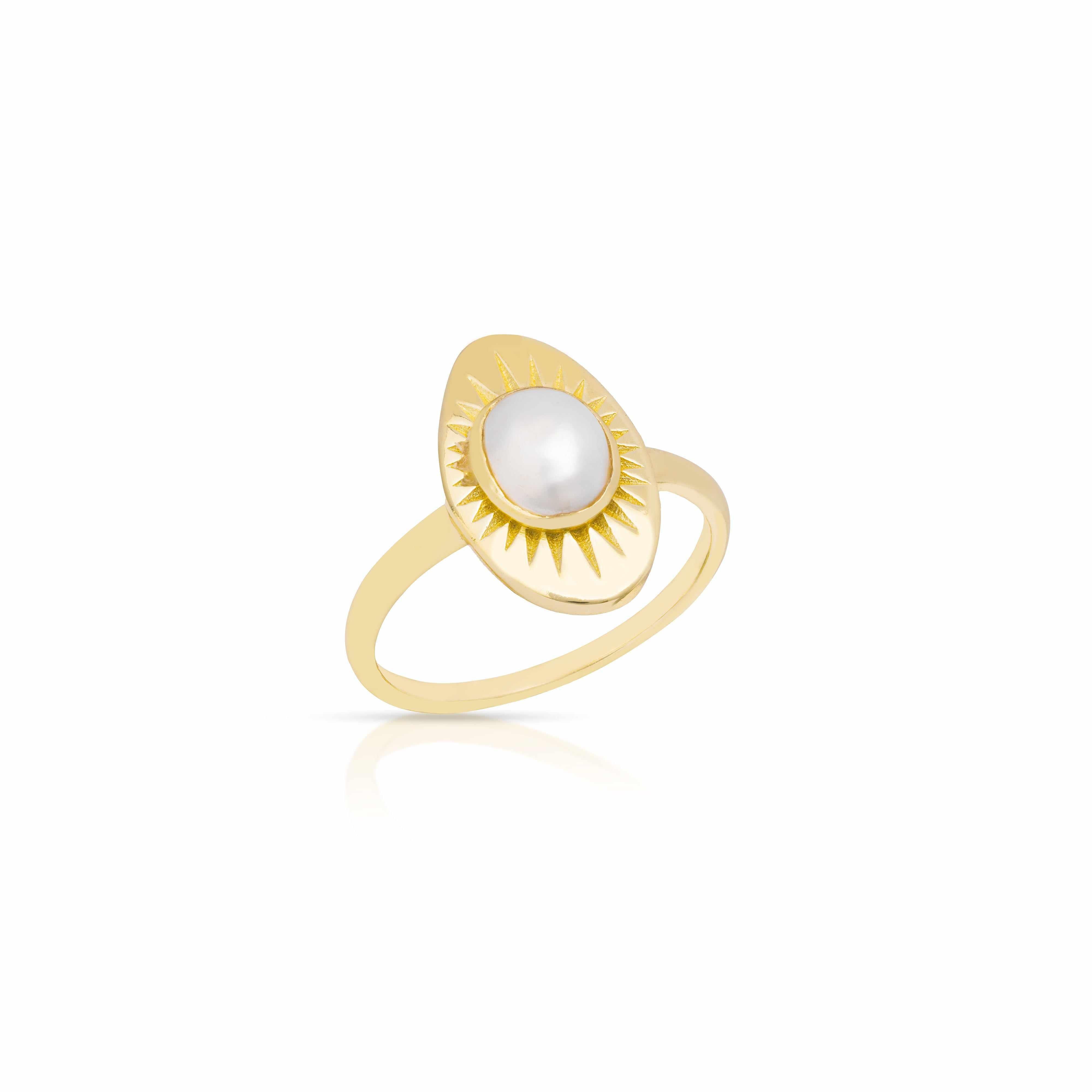 Ilana precious gold ring