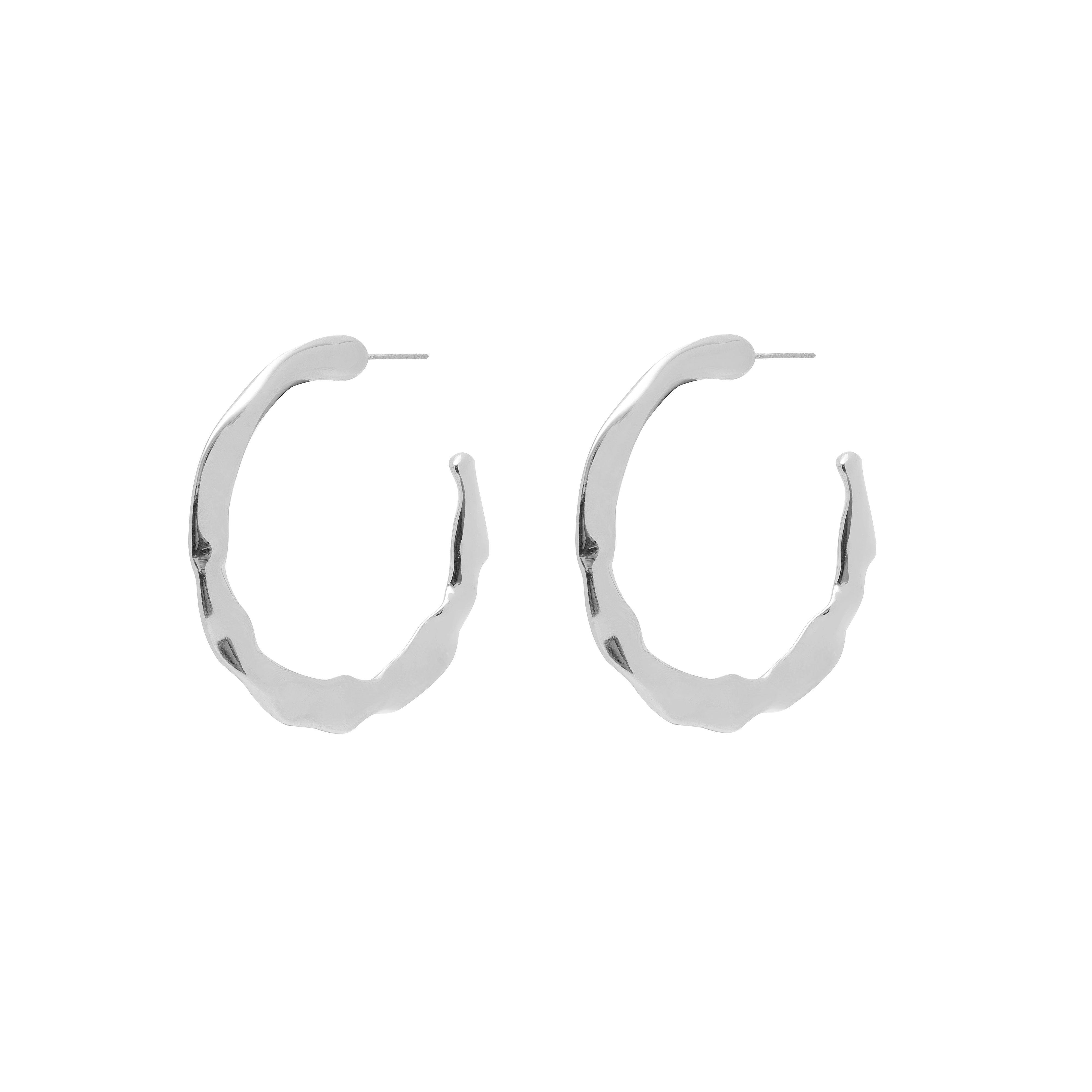 Nakia hoop earrings
