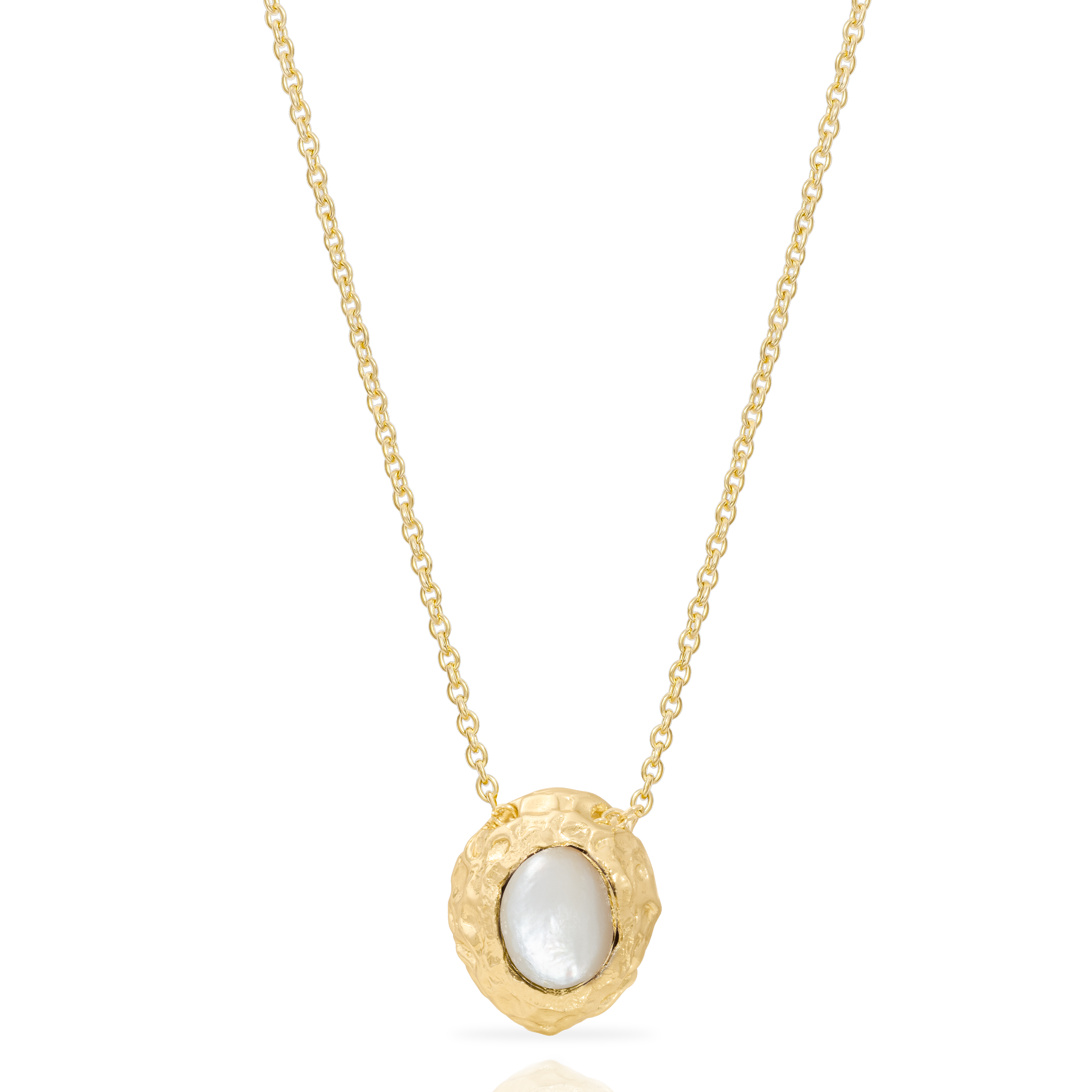 Glacelle semi-precious pendant