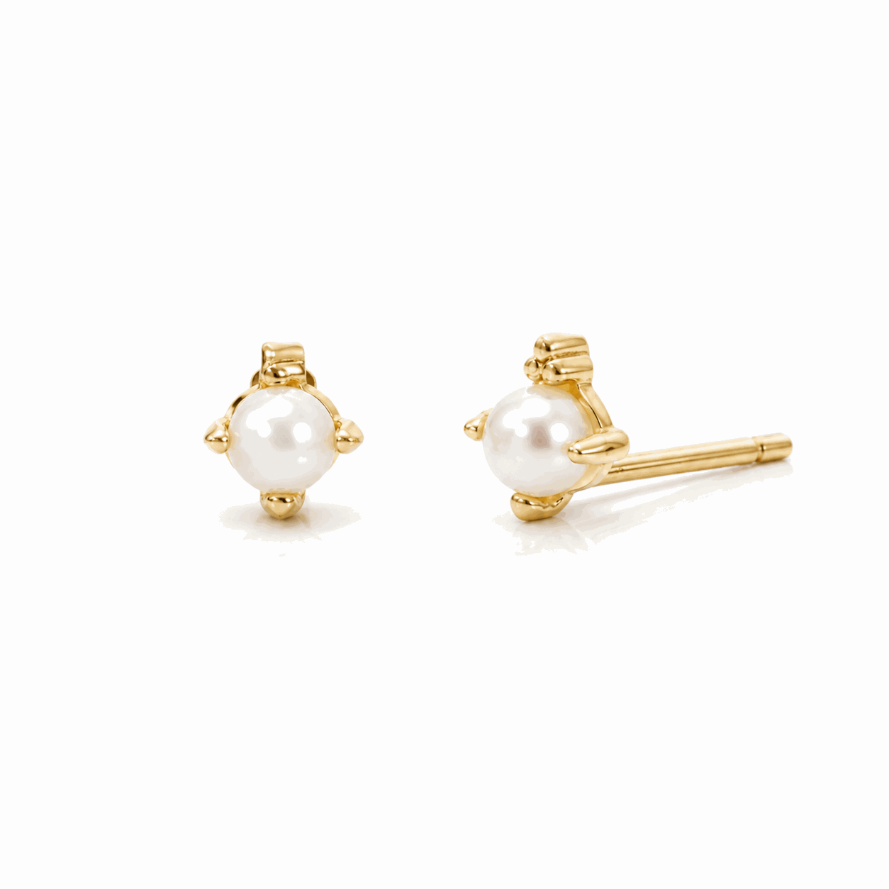 Roma pearl studs