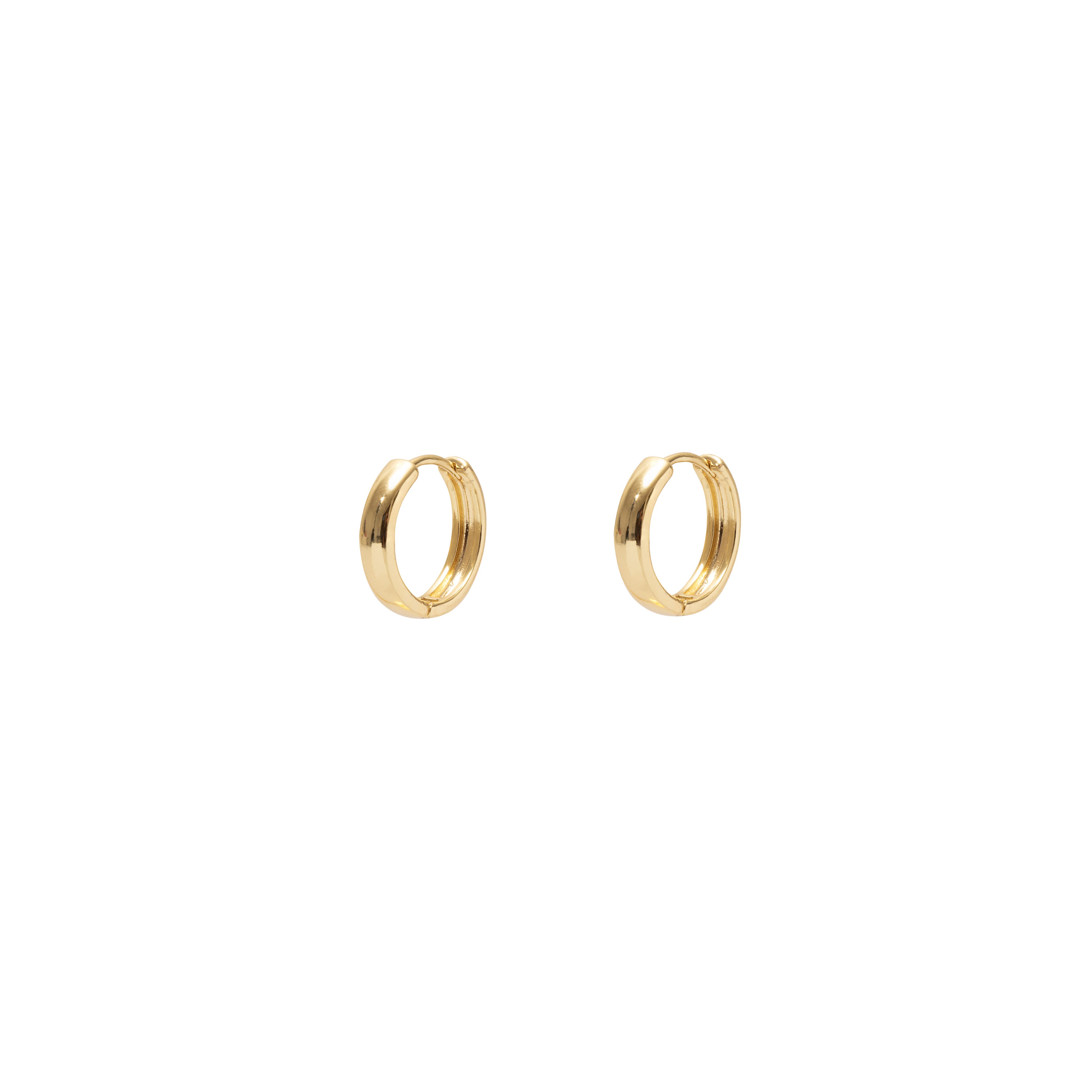 Mezi 14K Gold Plated Rani Hoop Earrings | Jewellery | MEZI | MEZI