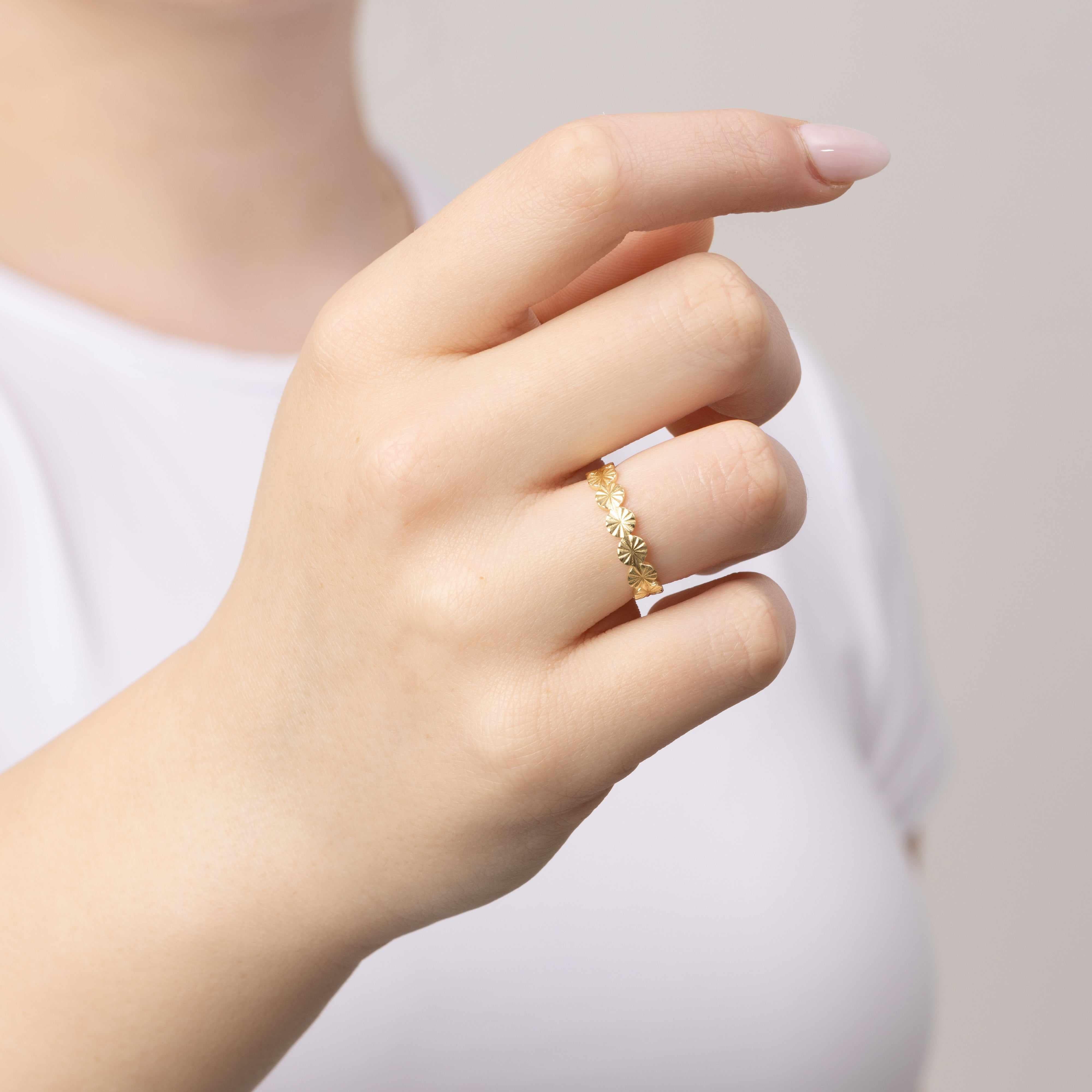 Gold Titus Ring - Jewellery | Mezi | MEZI