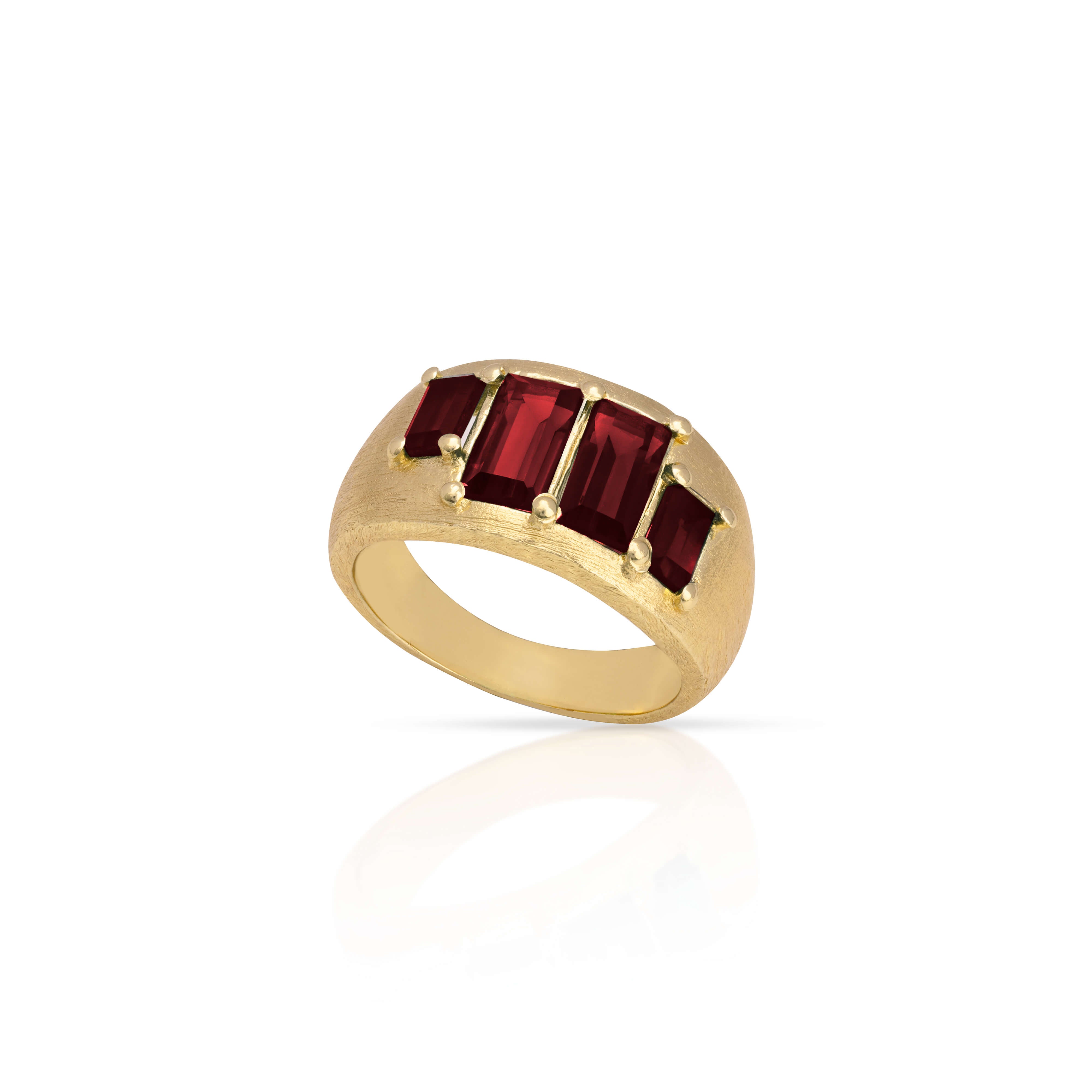 Sirine Semi-precious Ring Gold Vermeil | MEZI | MEZI