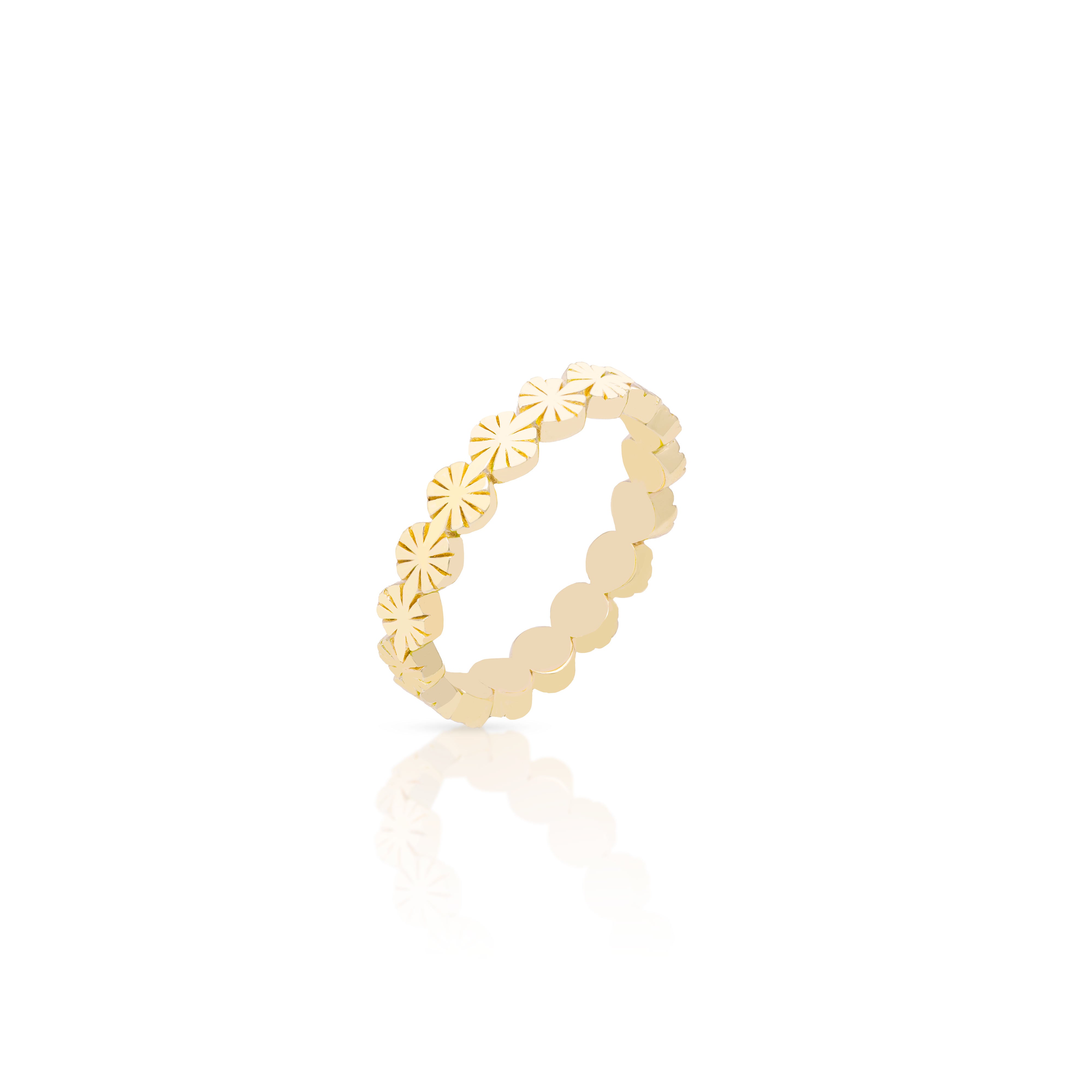 Gold Titus Ring - Jewellery | Mezi | MEZI