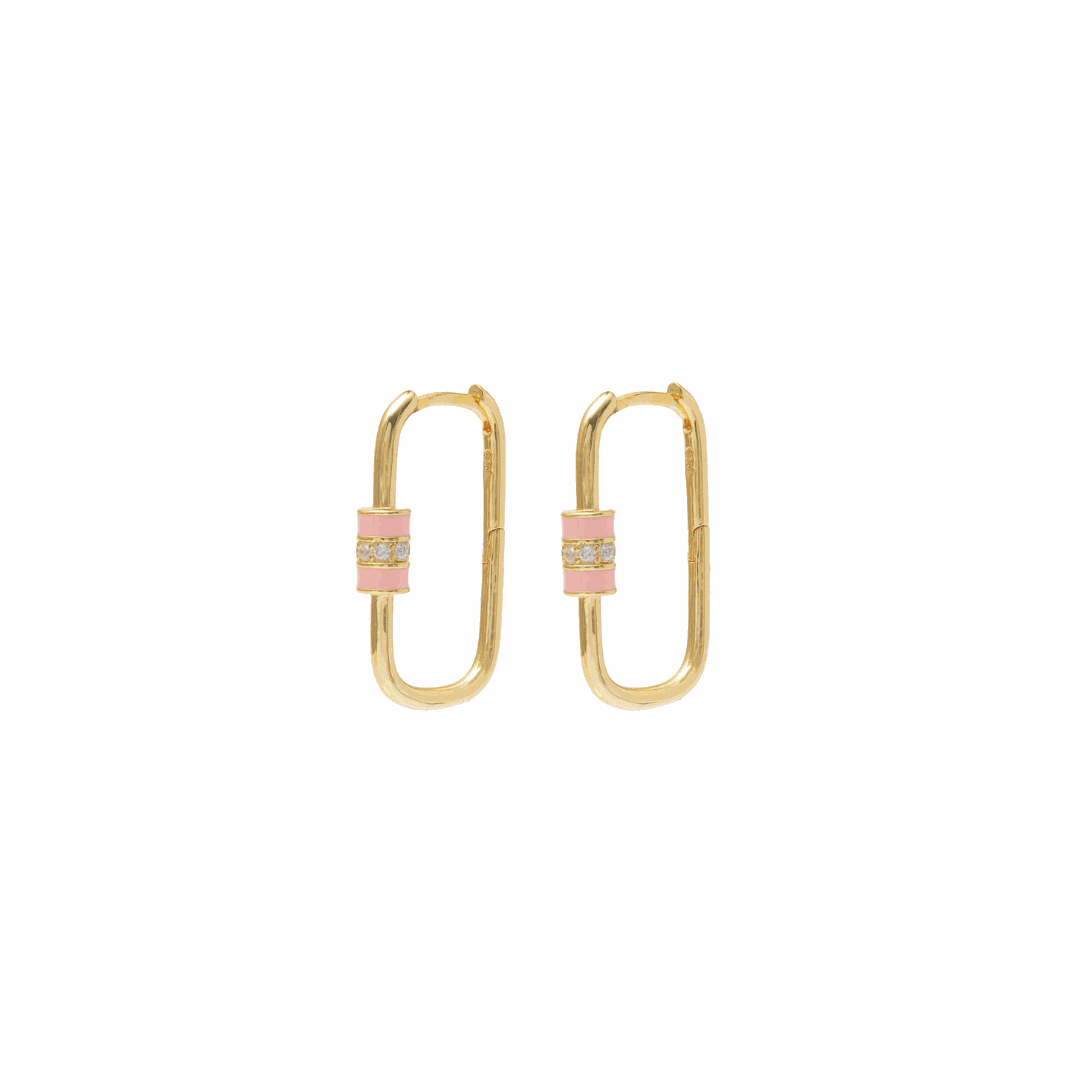 Desperada enamel rectangle hoops