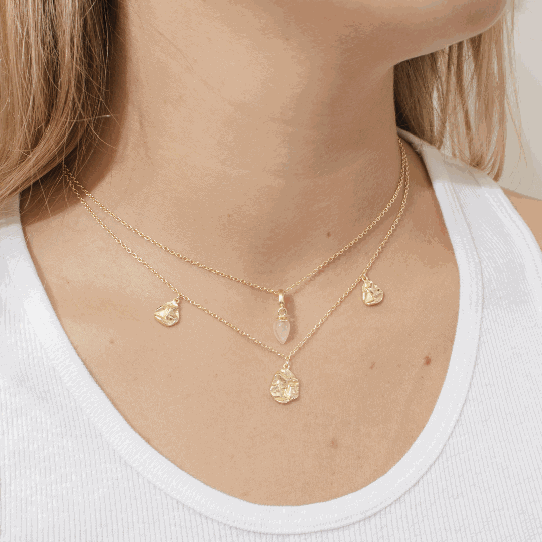 Selas semi-precious stone charm