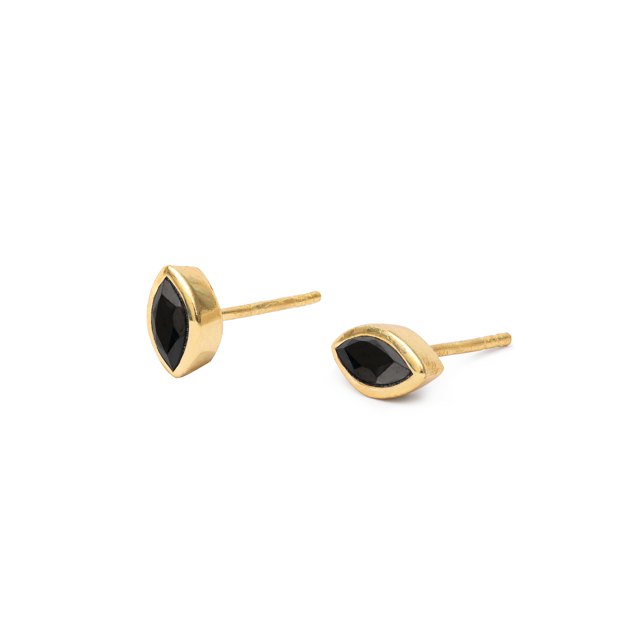 Louna diamond semi precious studs