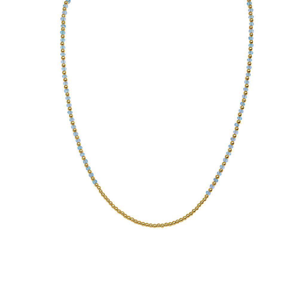 Raegan II precious stone necklace