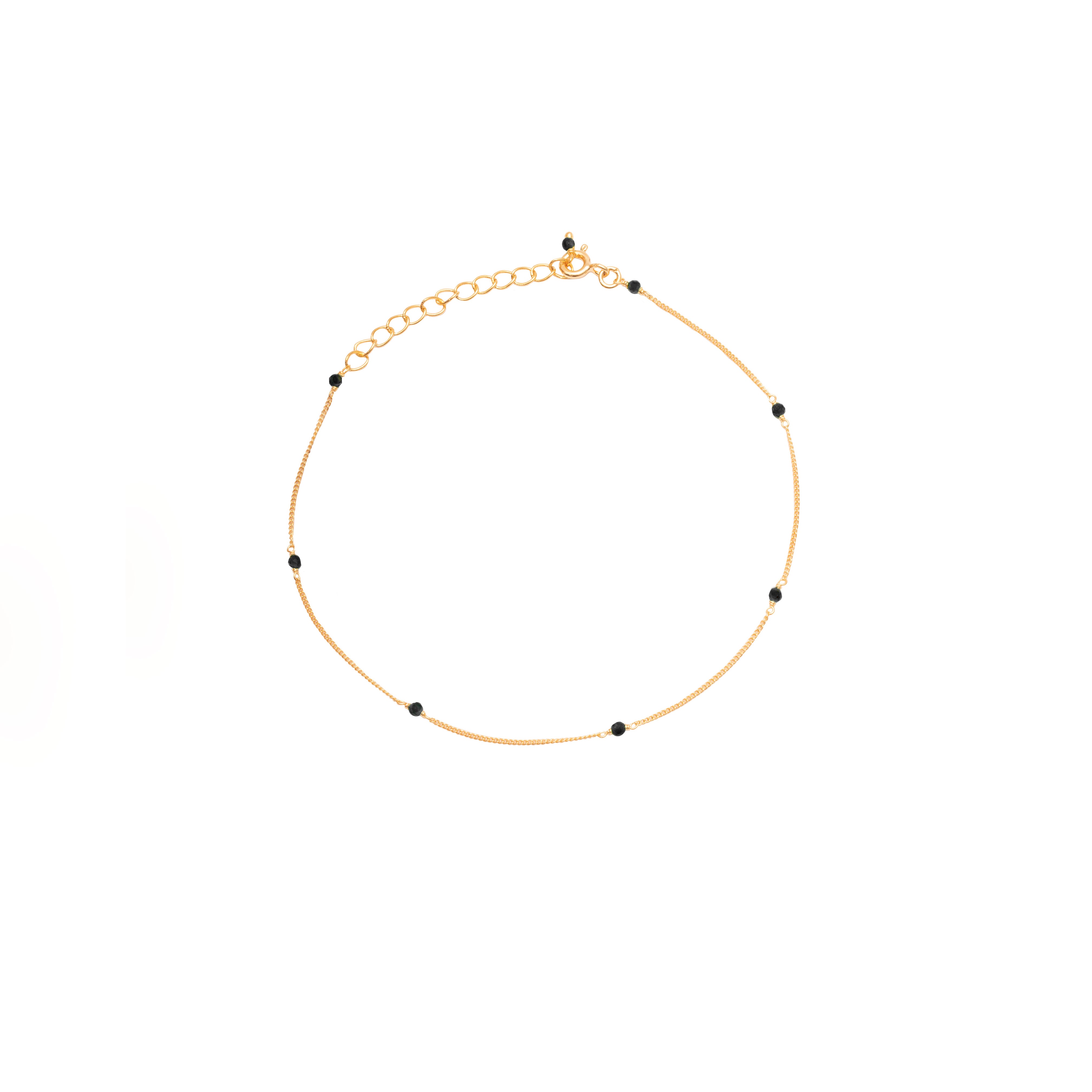 Amalia Gold Natural Stone Bracelet | MEZI