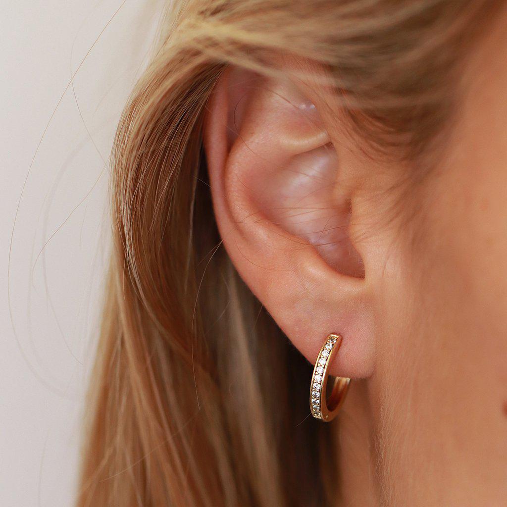 Andi large crystal huggies