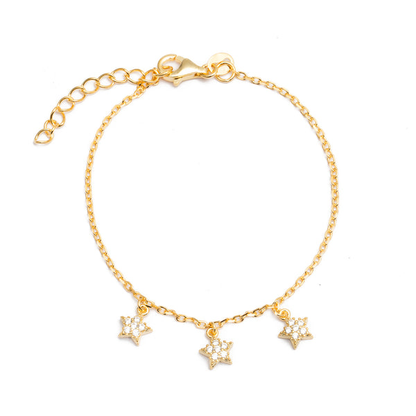 Velia star charm crystal bracelet
