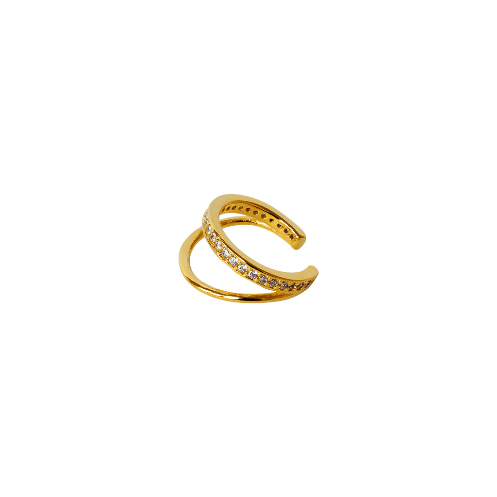Margo double loop conch ear cuff | MEZI
