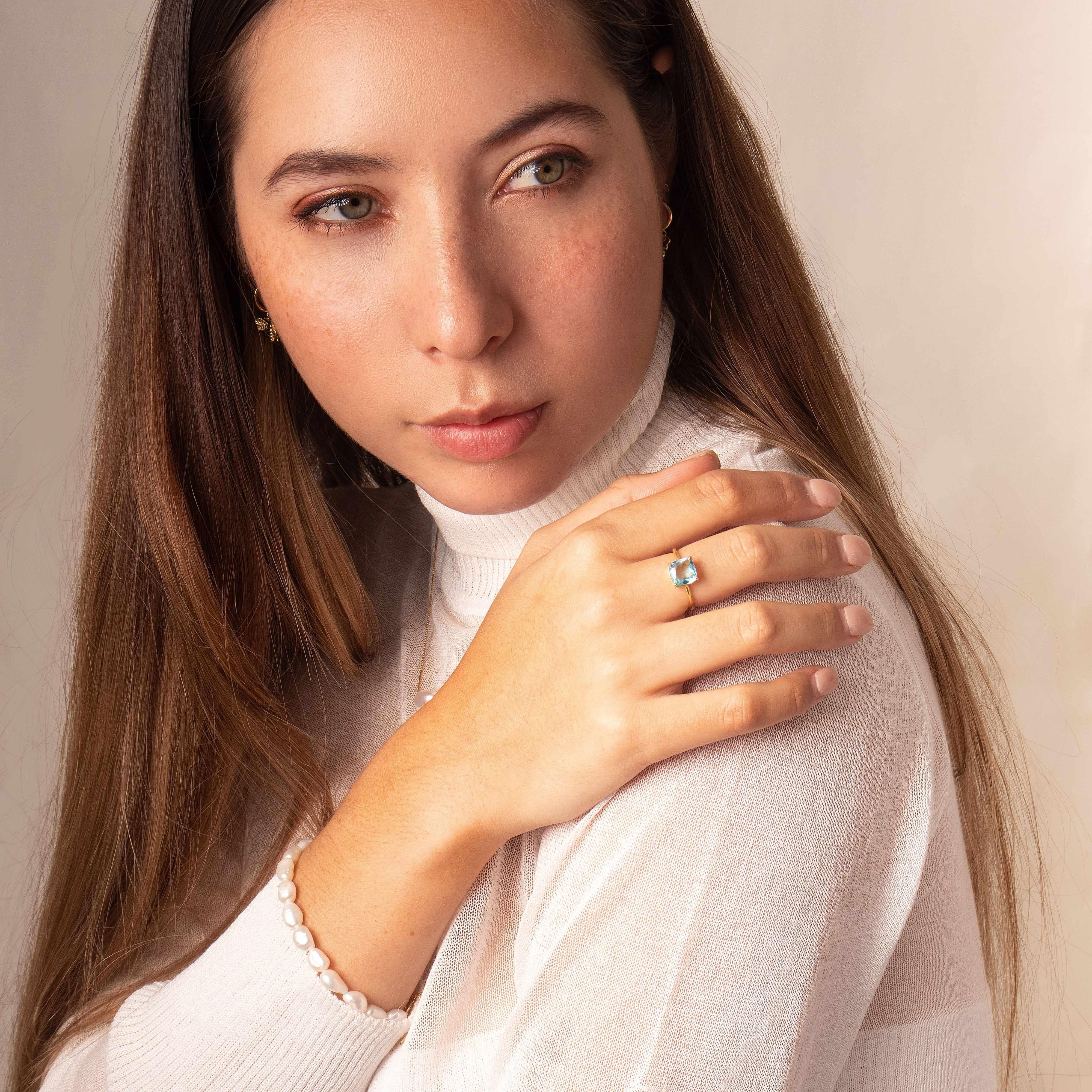 Malo semi-precious stone rings