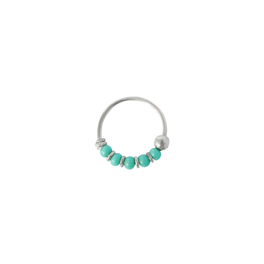 Lily silver large sleeper earring | MEZI