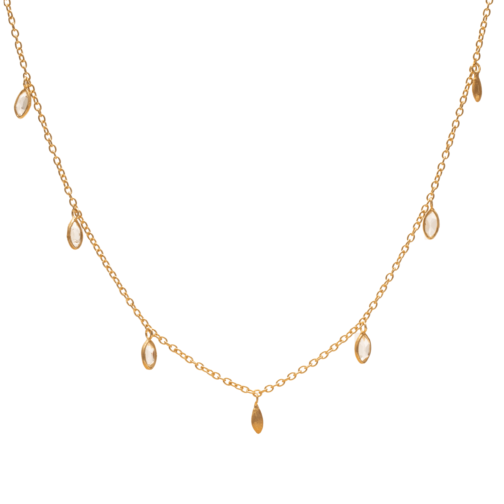 Louna semi precious necklace