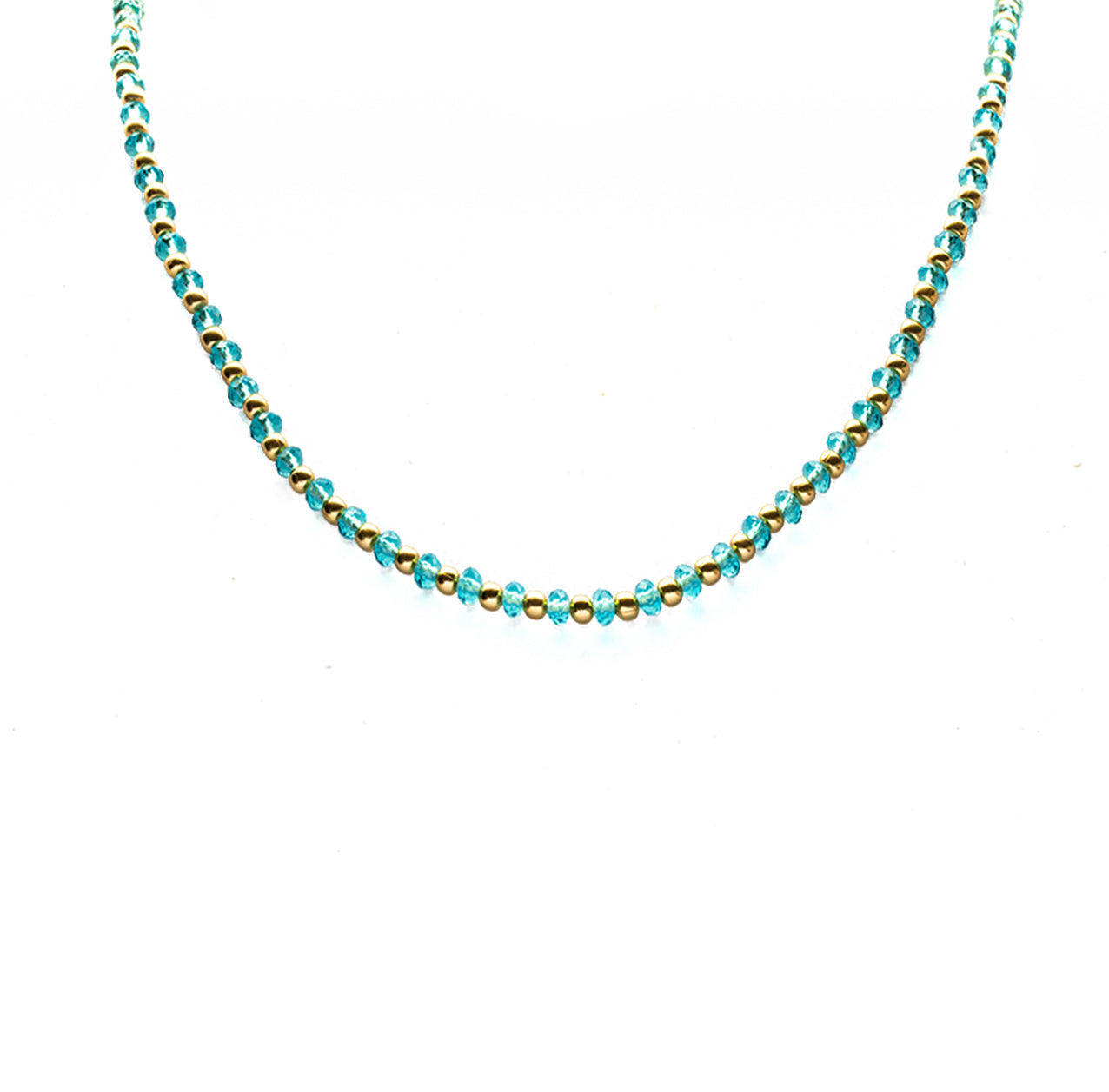 Raegan Precious Stone Necklace For Women Raegan Gold Plated | MEZI