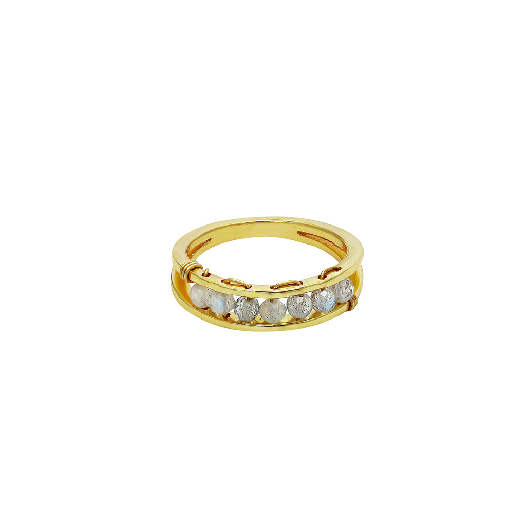 Sanaa semi precious ring | MEZI