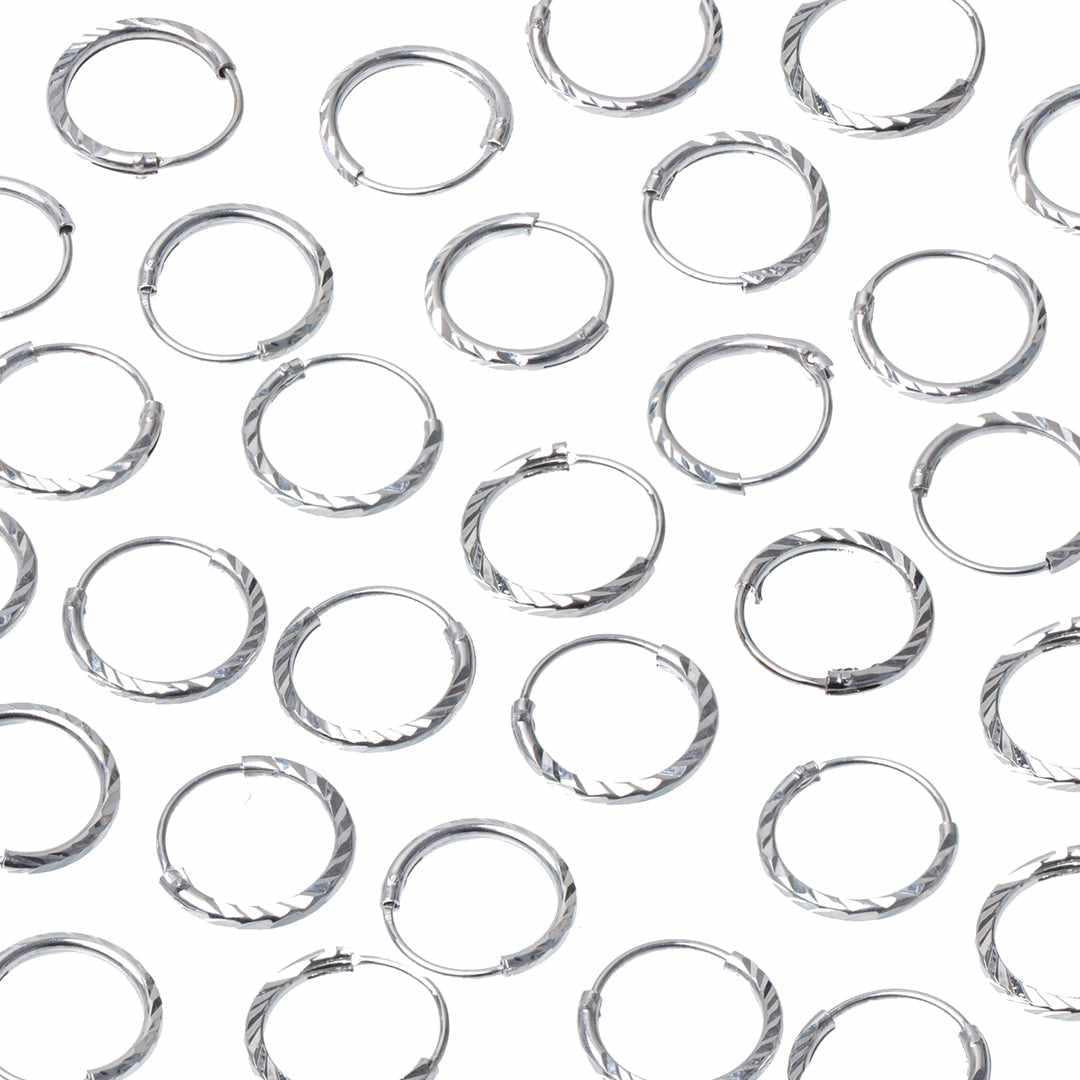 Lola sterling silver sleeper & helix earrings | MEZI