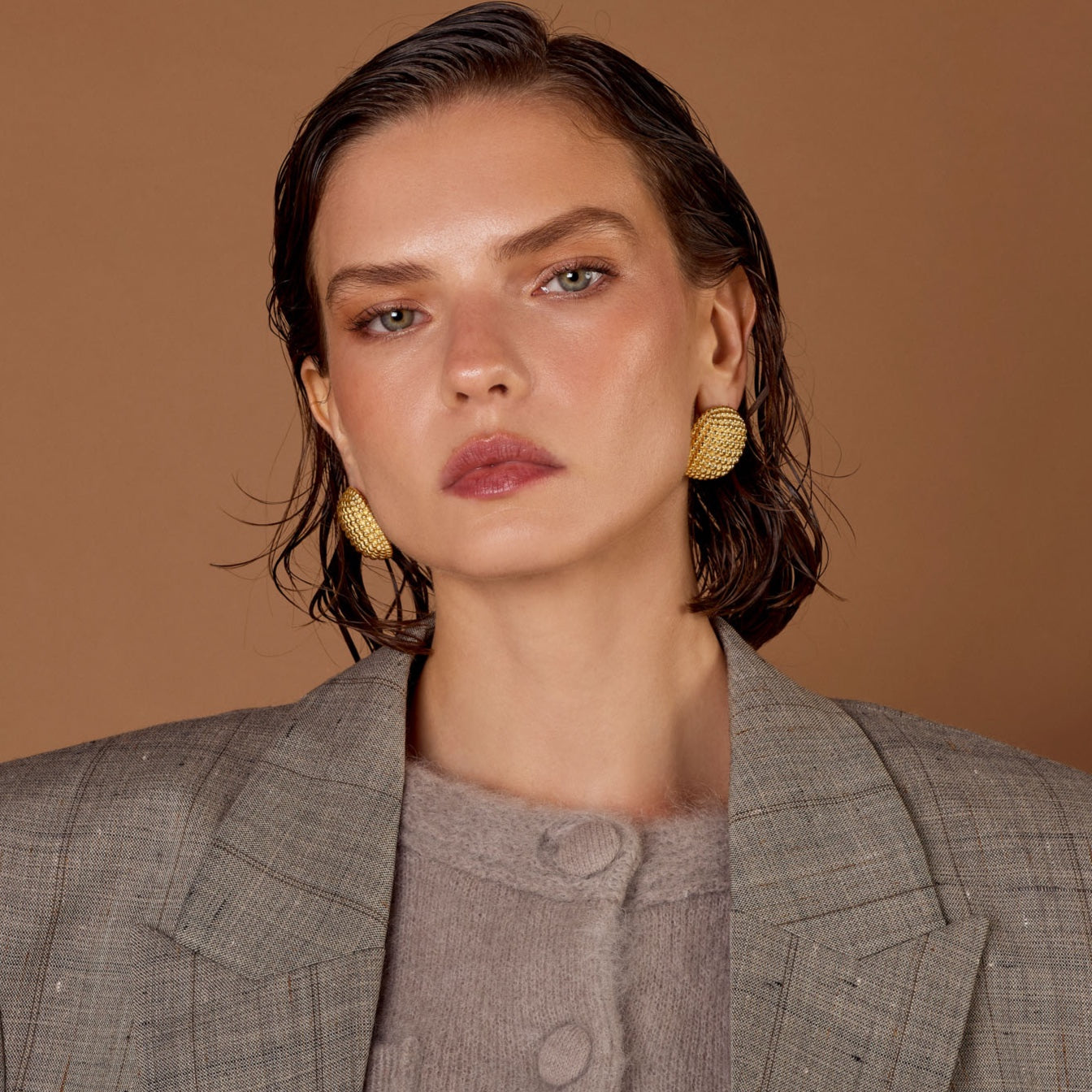 Gold Statement Jewellery Piece 