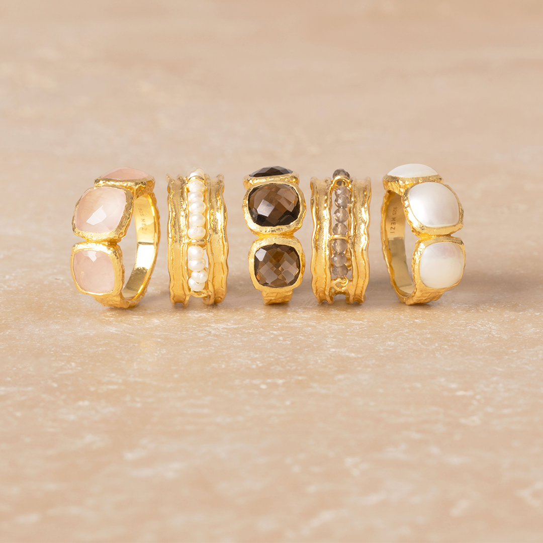 Semi-Precious Rings