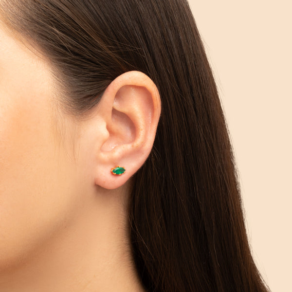 Karina semi-precious studs