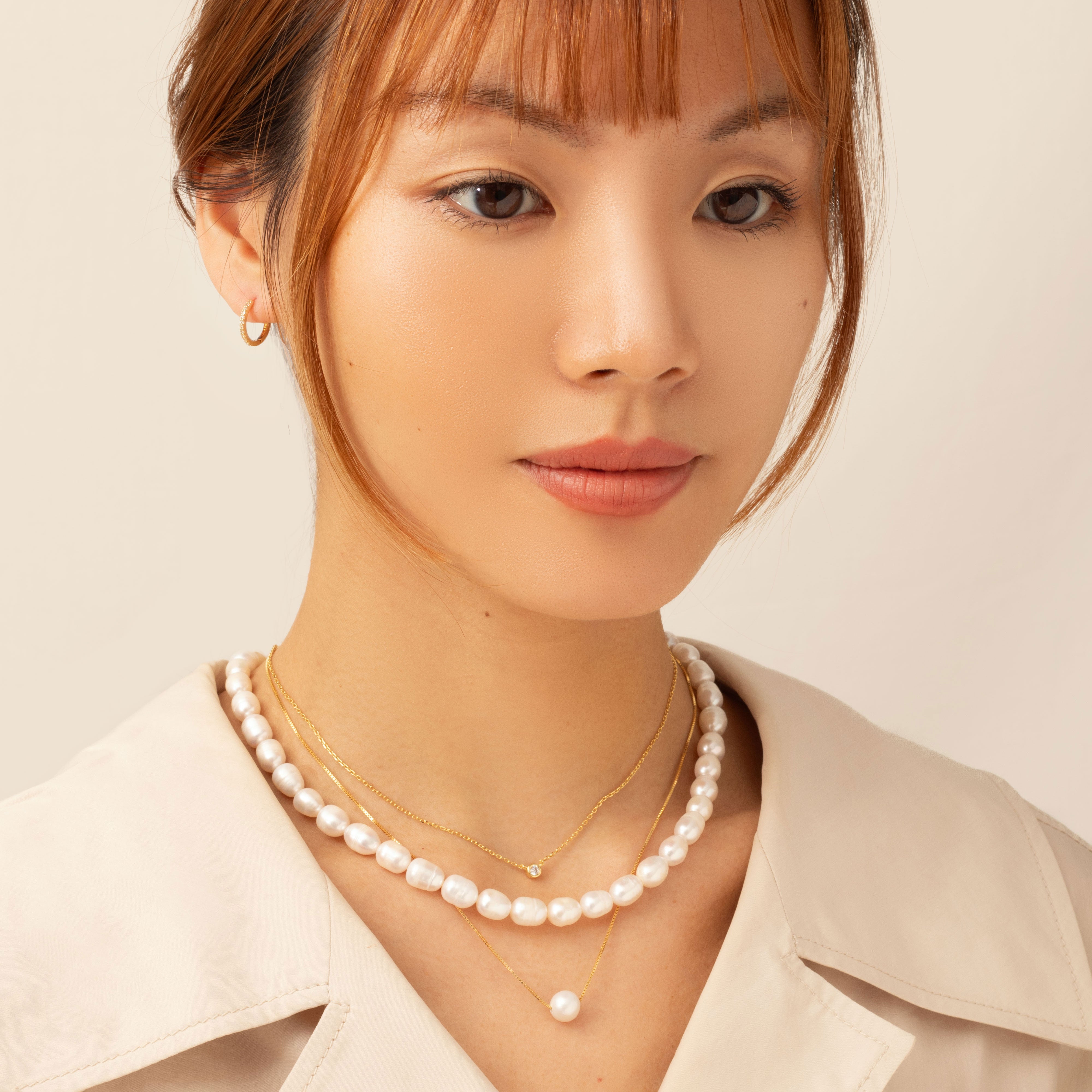 Zeina crystal huggies | MEZI