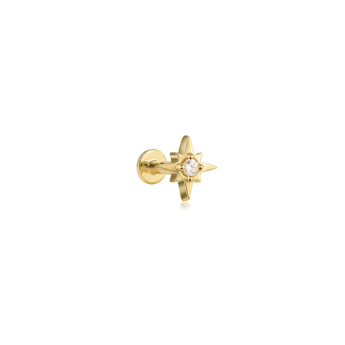 Gold Zu Earrings main image 0