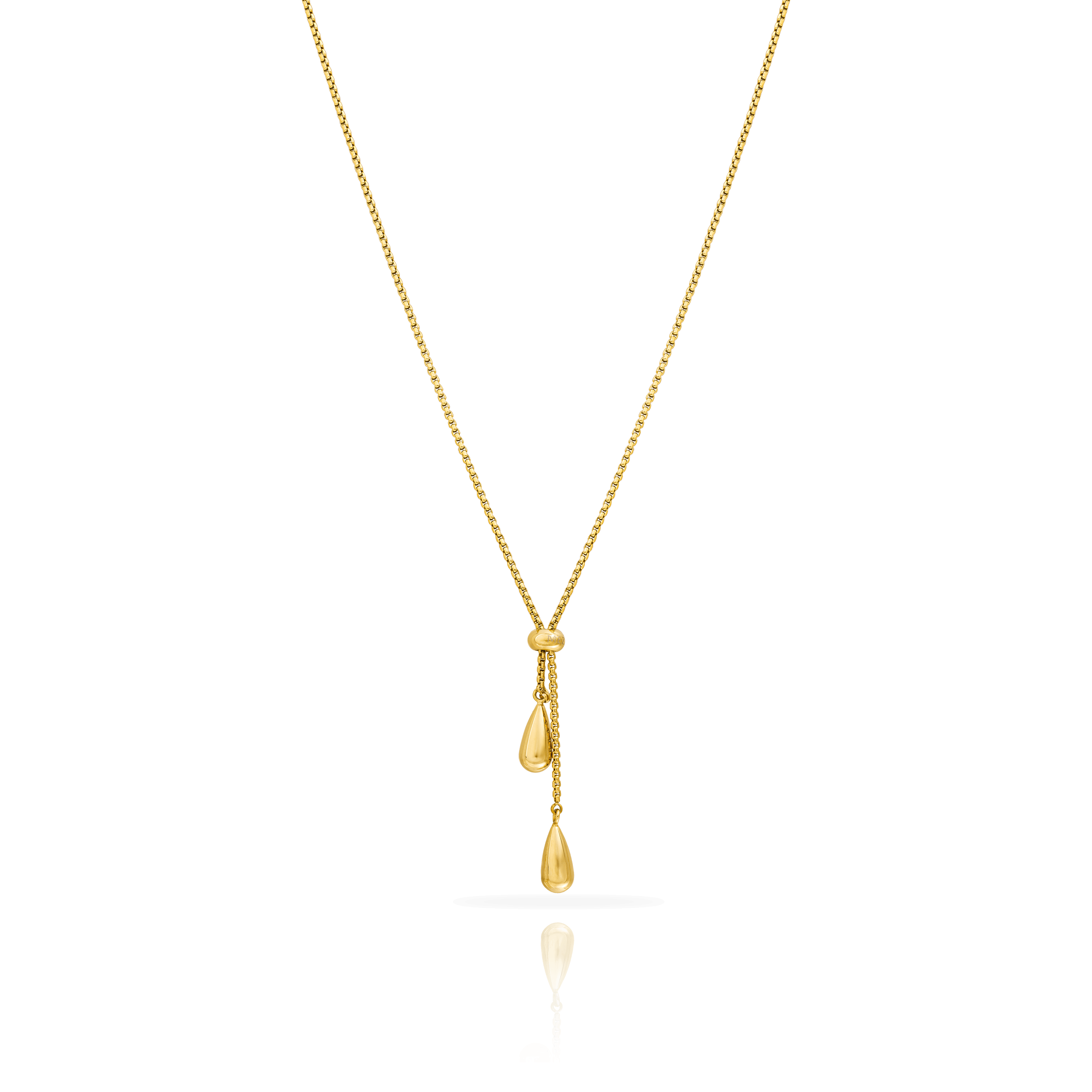 Droplet Lariat waterproof necklace