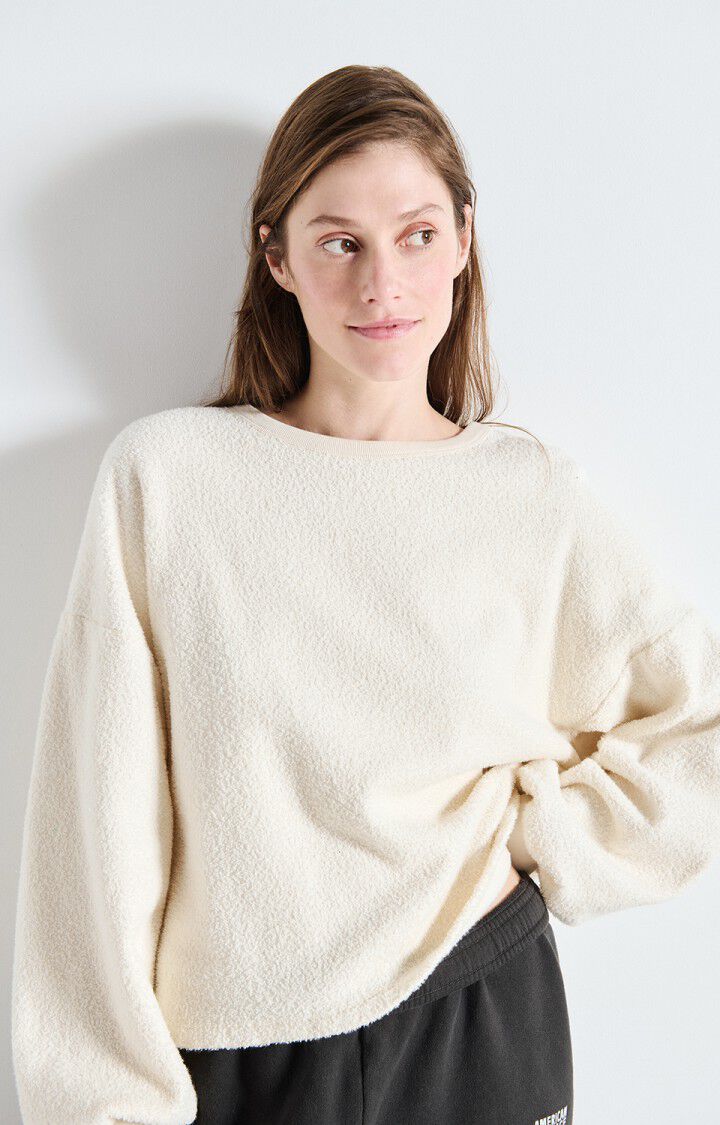 Women's sweatshirt Bobypark | Sweater Ecru | BOBY03A
