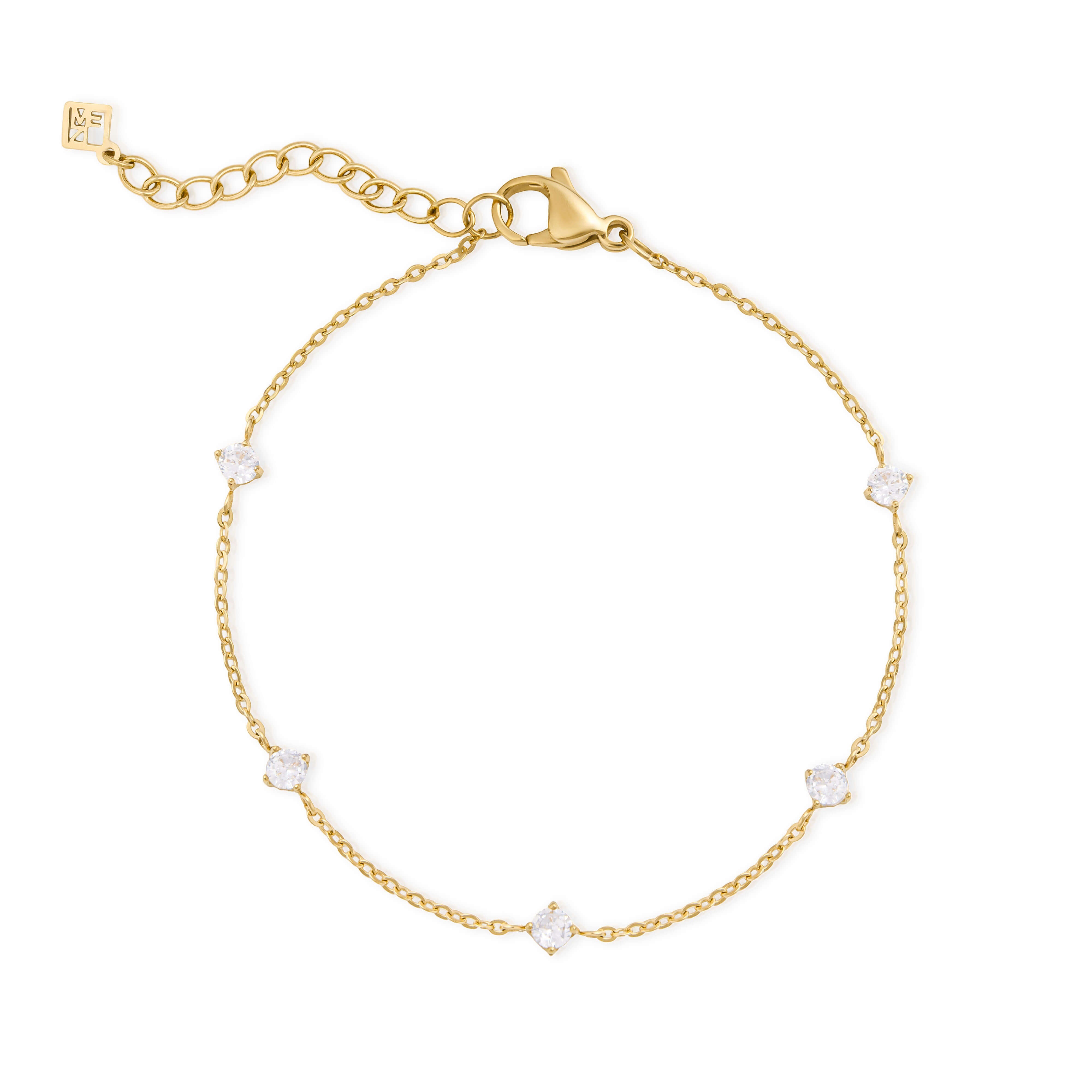 Ella crystal bracelet- waterproof