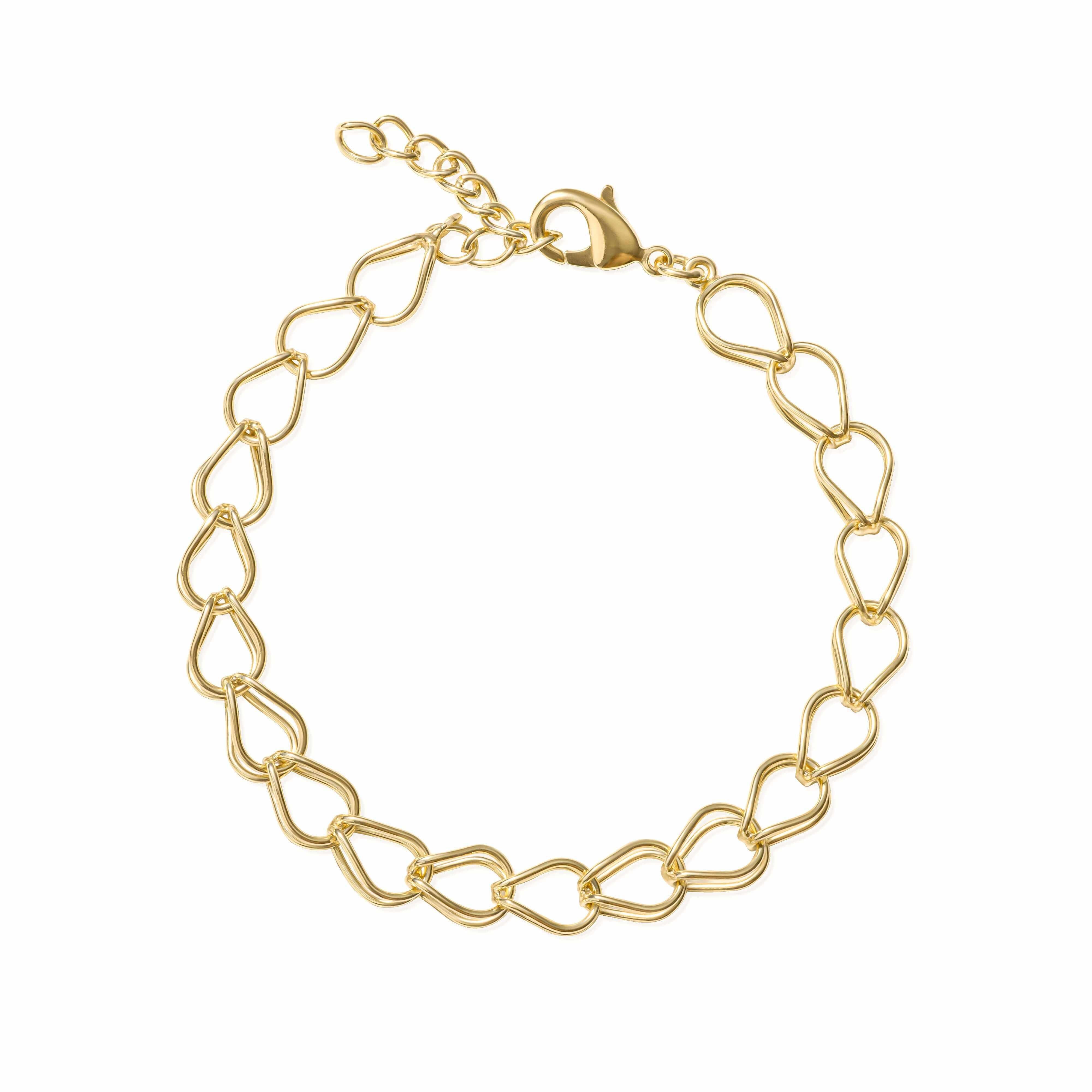 Kaia link gold bracelet