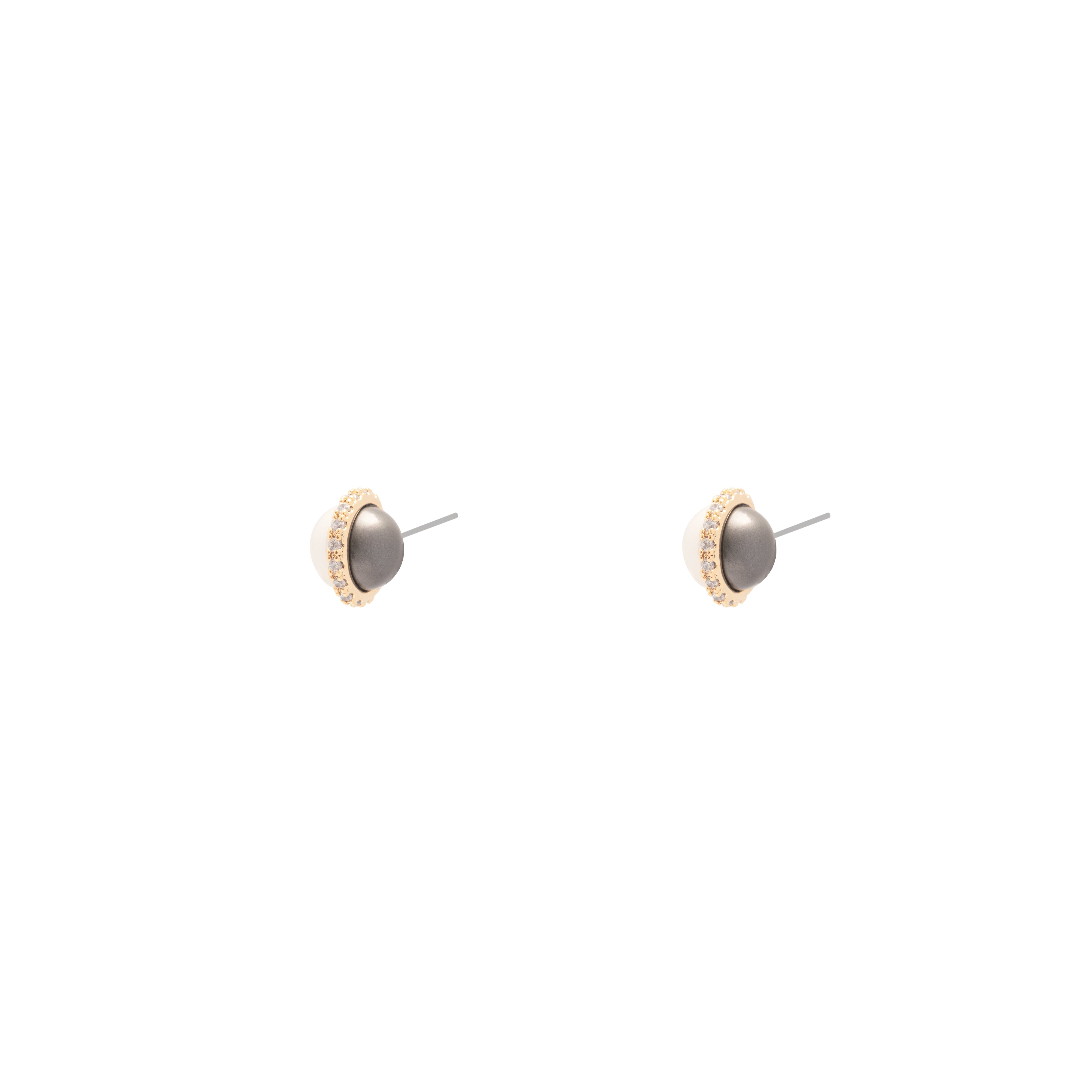 Charlotte double sided pearl studs | MEZI