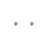 Charlotte double sided pearl studs