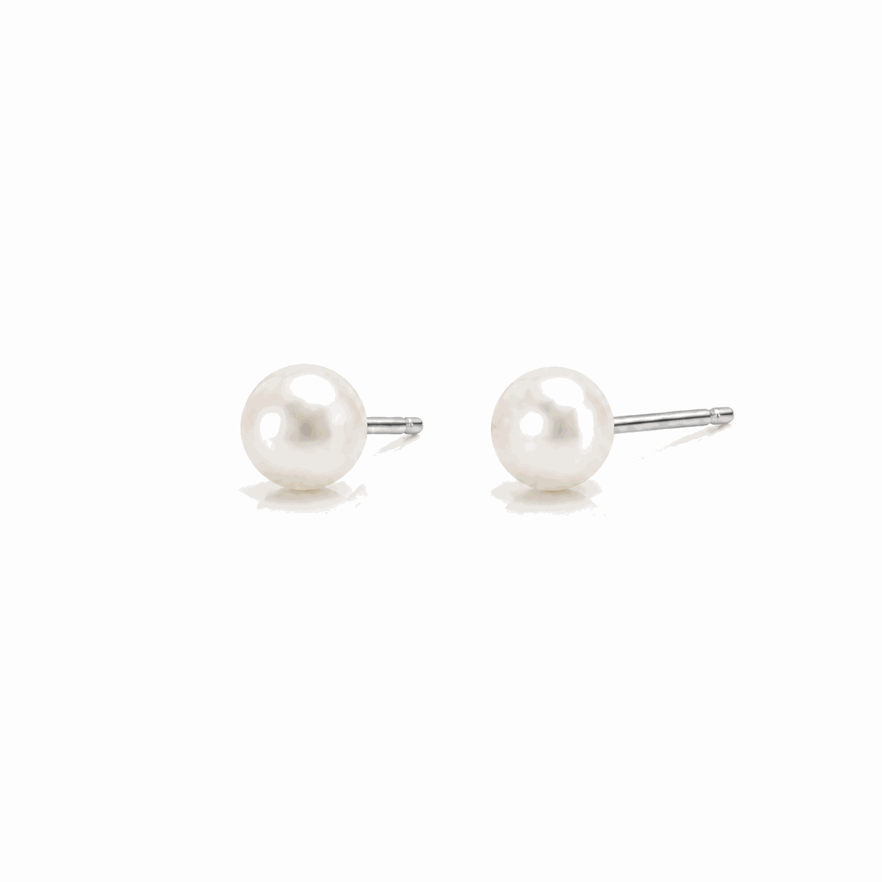 Ramos pearl stud earrings (view 3)