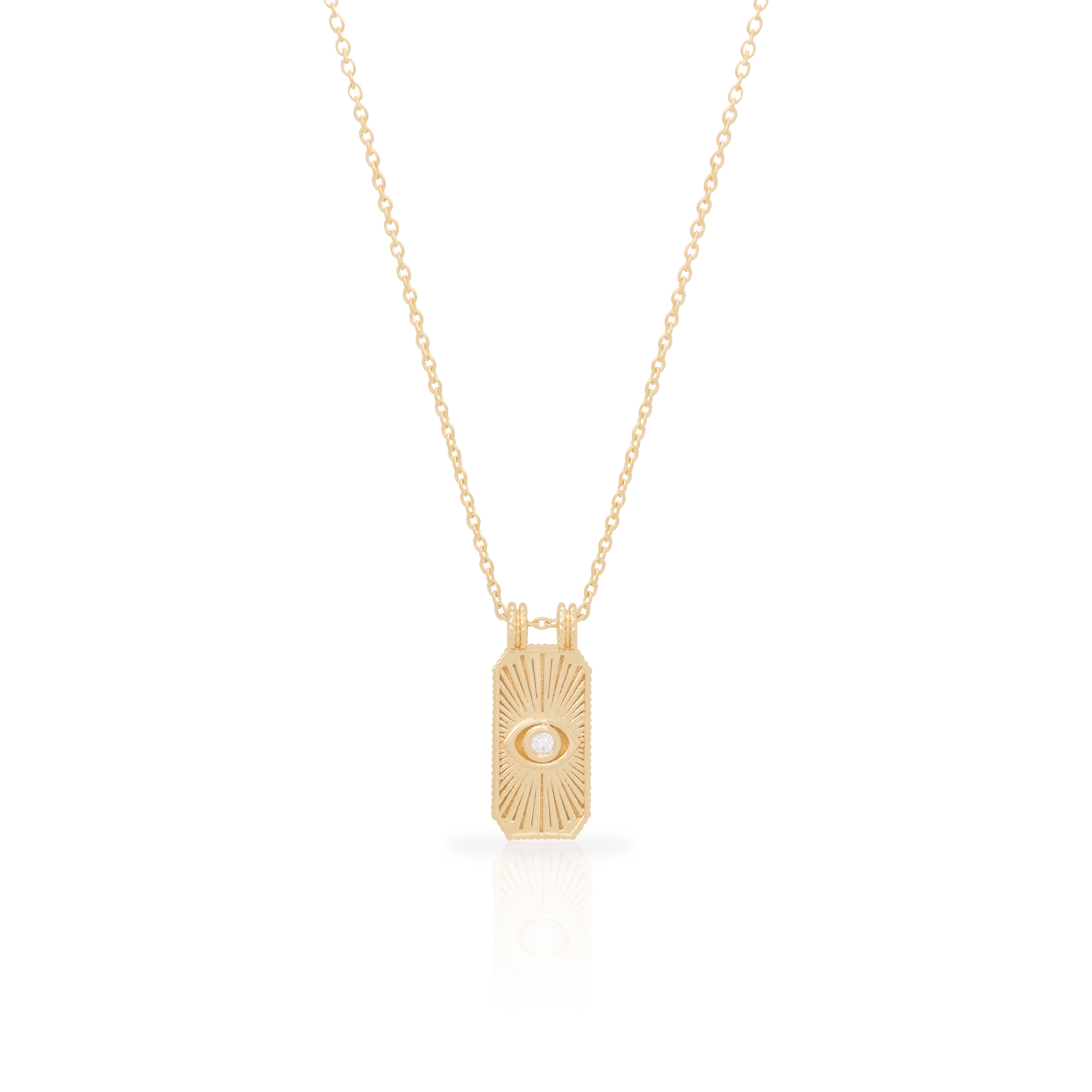 Lona evil eye pendant