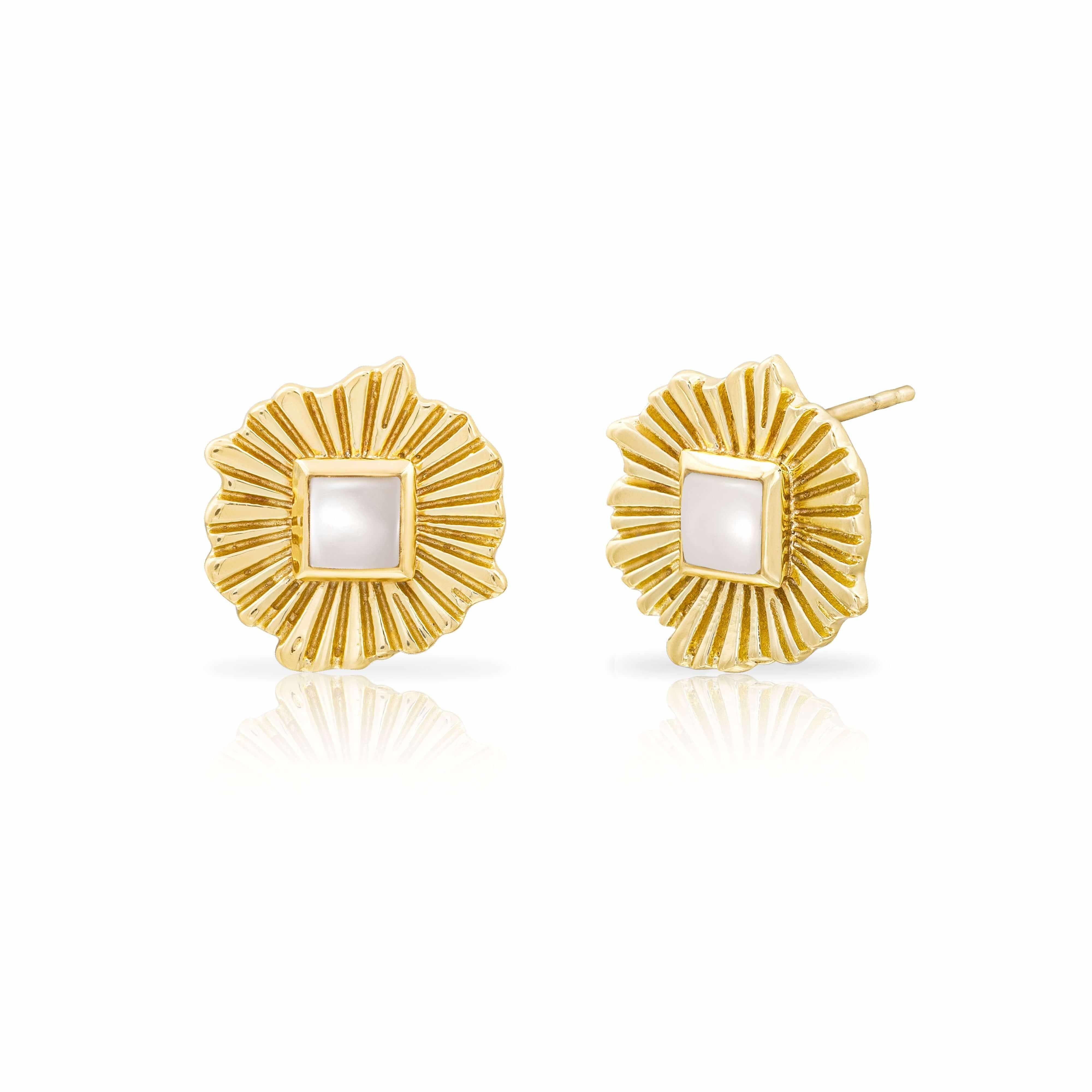 Clio stud earrings