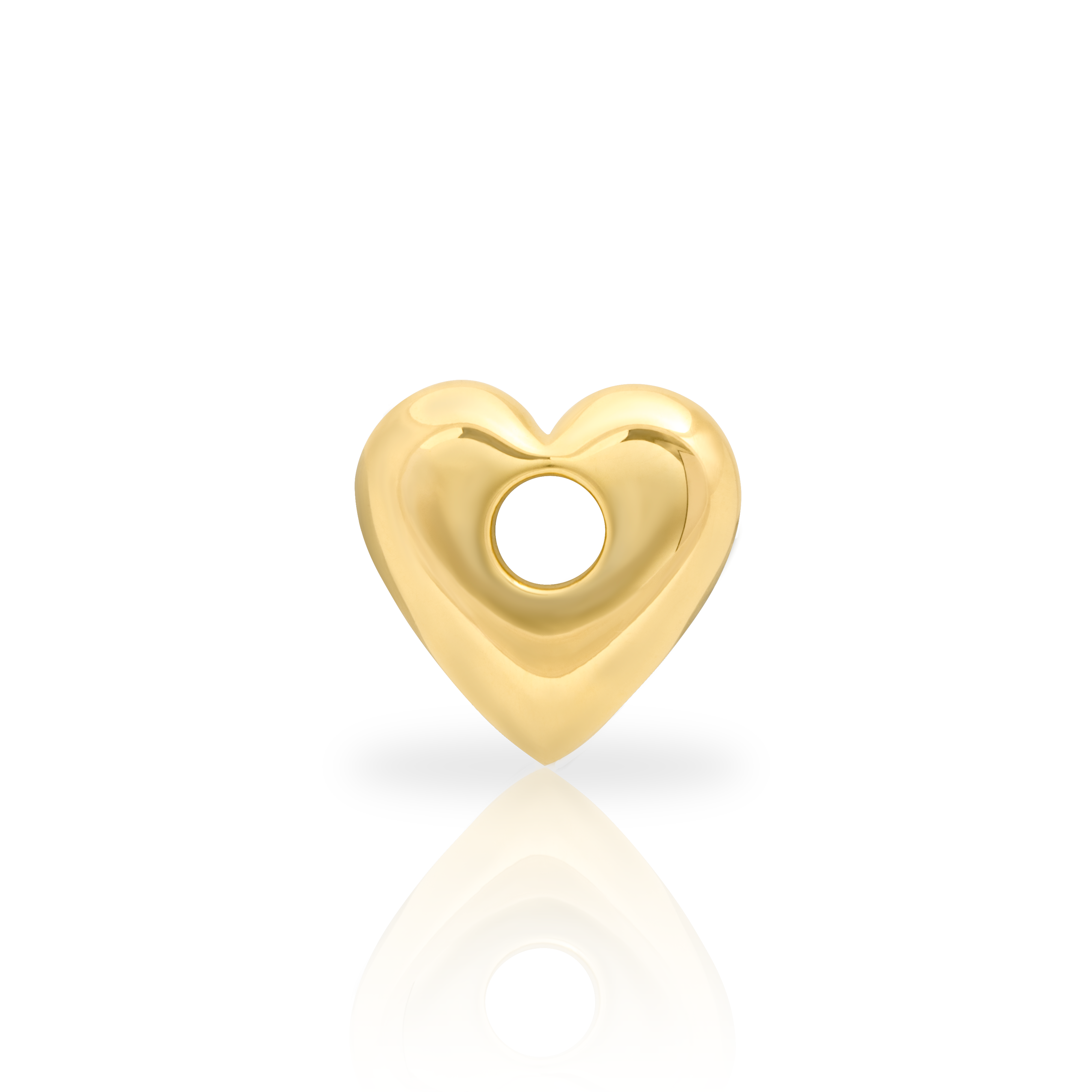 Puffed Heart Dangle