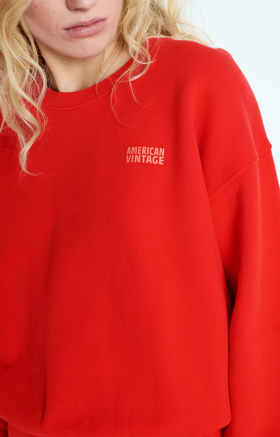 American Vintage Sweater Vintage Strawberry G-IZU03A