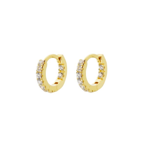 Carina cubic zirconia hoops