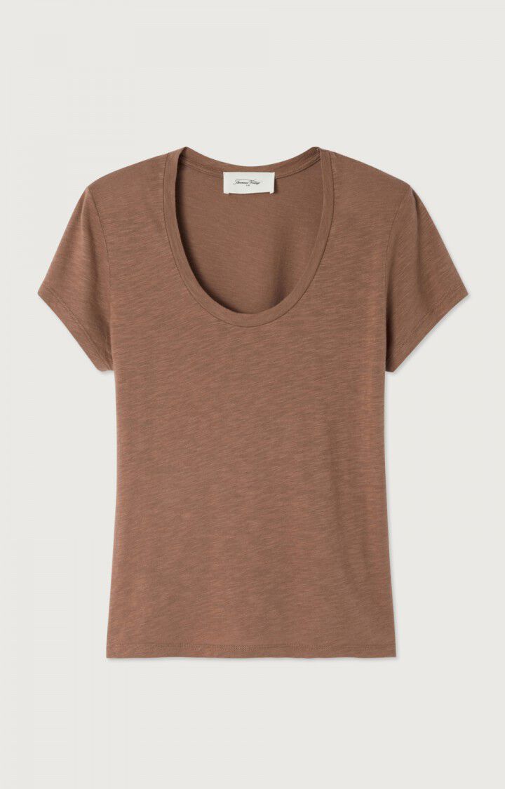 American Vintage T-Shirt | Vintage Chocolate | Jac48V