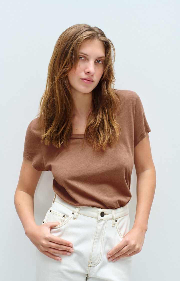 American Vintage T-Shirt | Vintage Chocolate | Jac48V